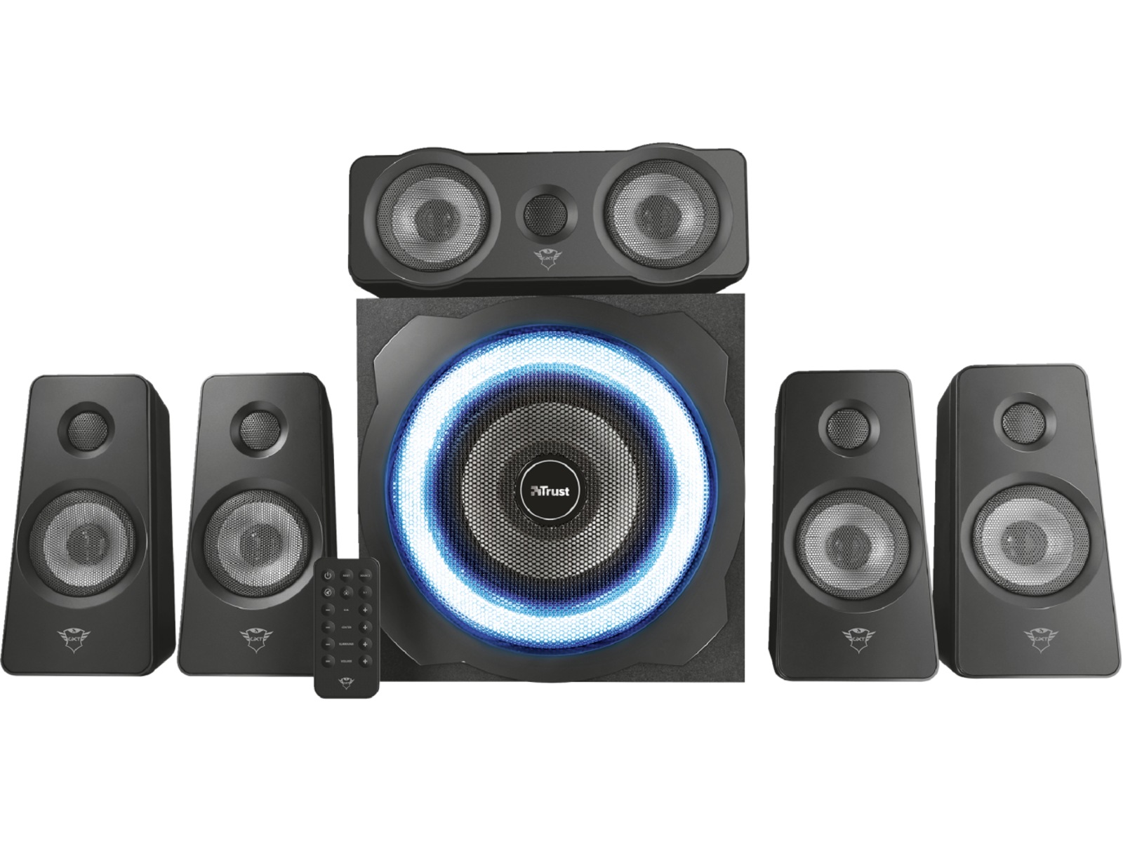 Trust GXT658 tytan 5.1 høyttaler 5.1 Høyttalere