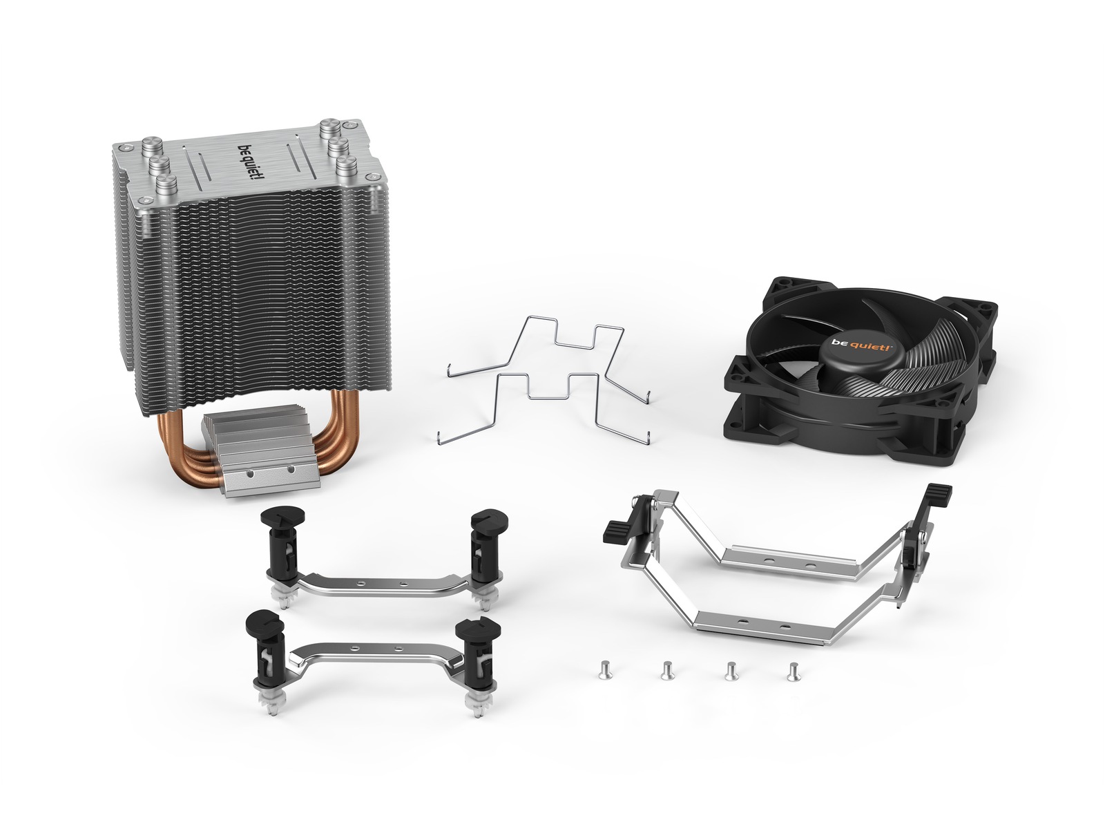 be quiet! Pure Rock Slim 2 CPU Kjøler CPU - Luftkjøling