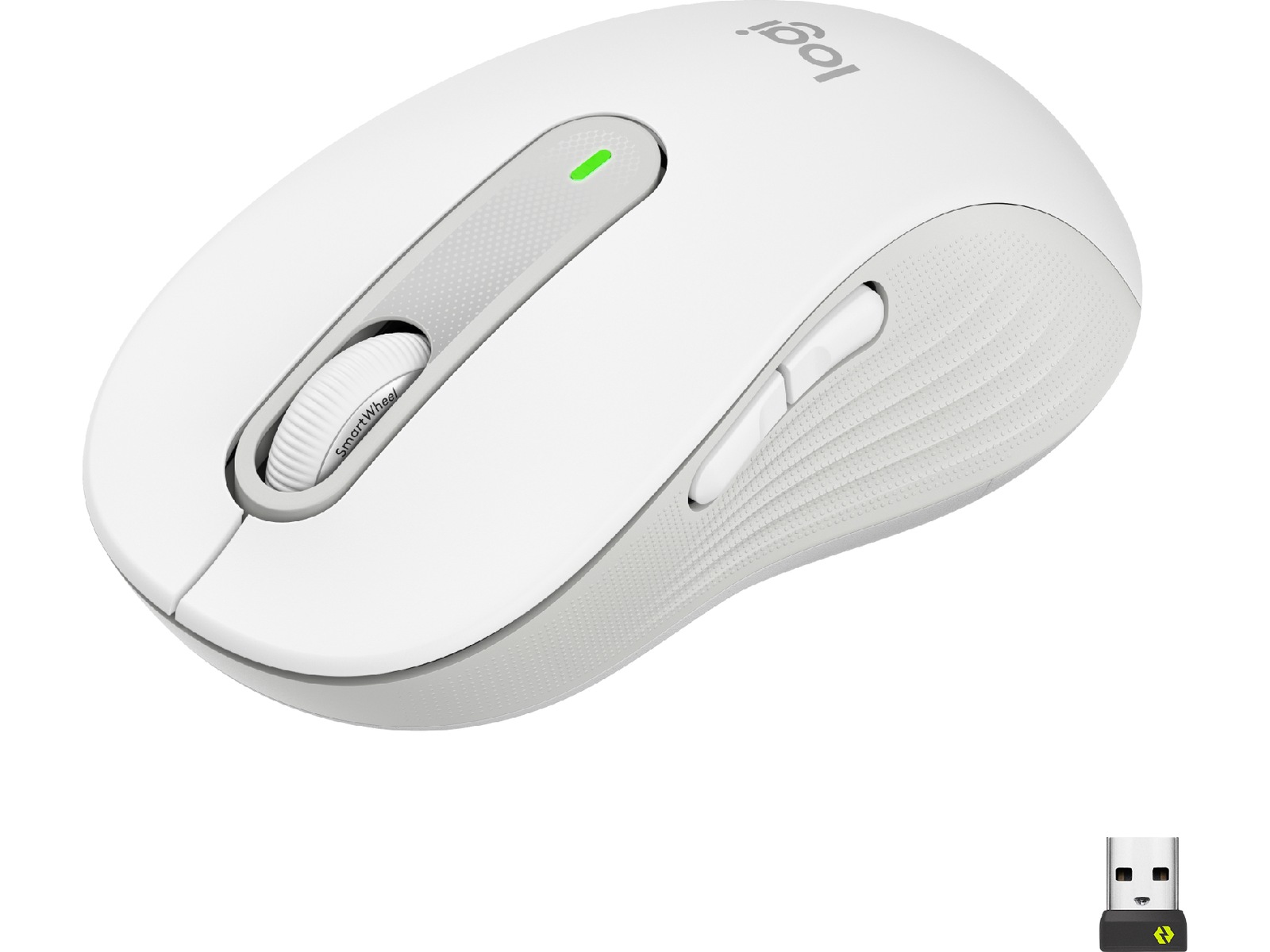 Logitech Signature M650 Large trådløs mus Offwhite Mus