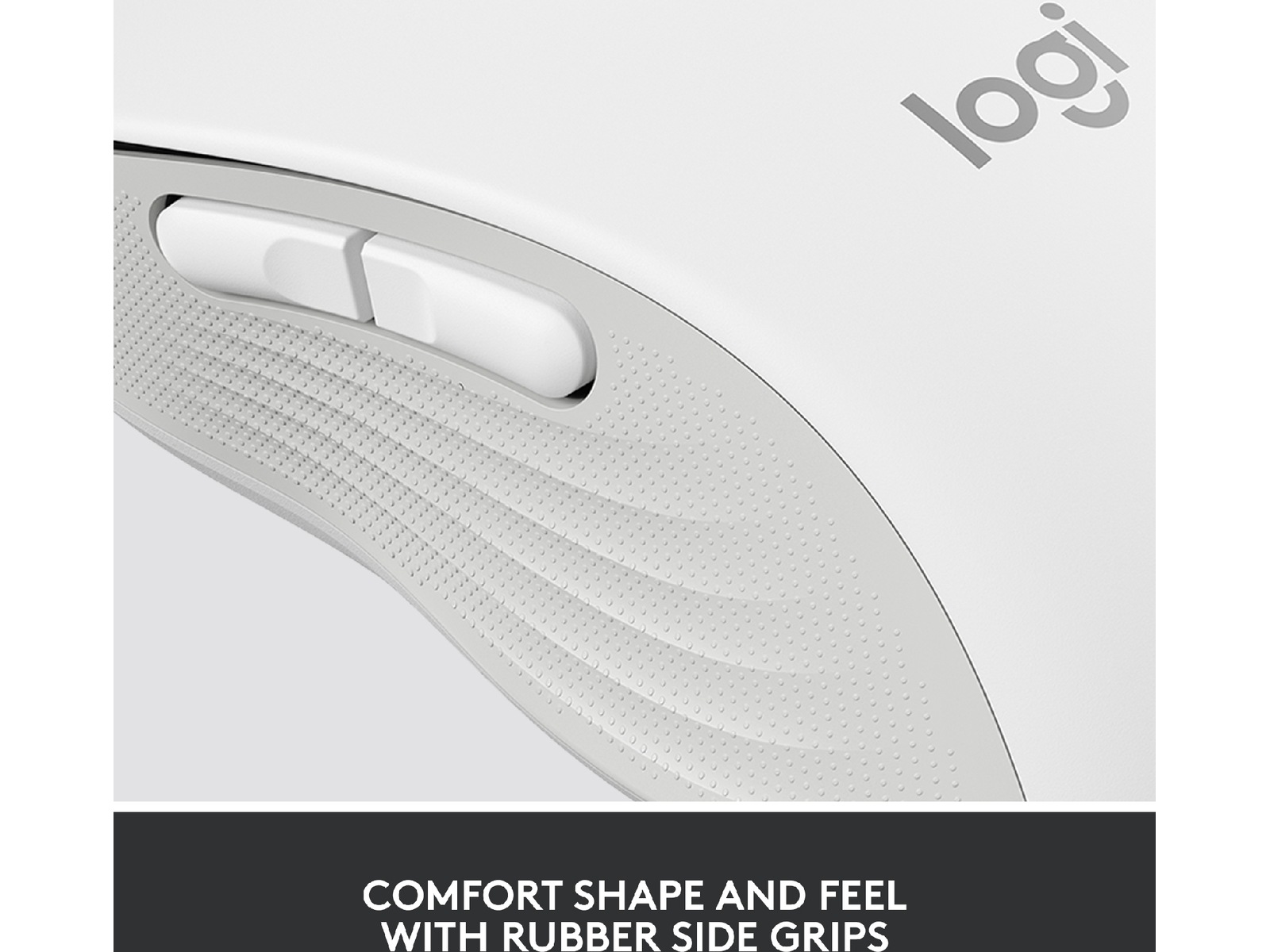 Logitech Signature M650 Large trådløs mus Offwhite Mus