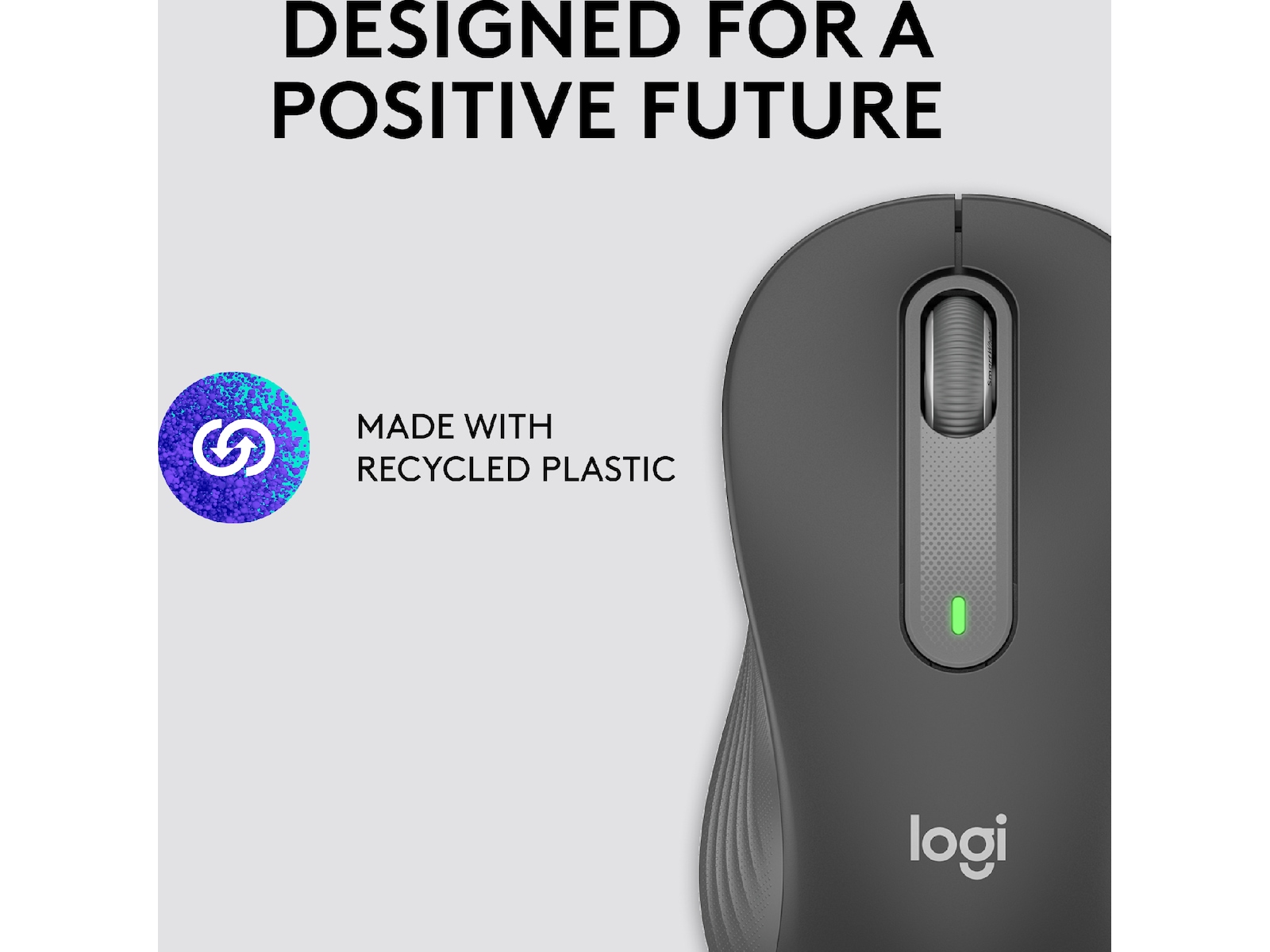 Logitech Signature M650 Large trådløs mus (grafittgrå) Mus