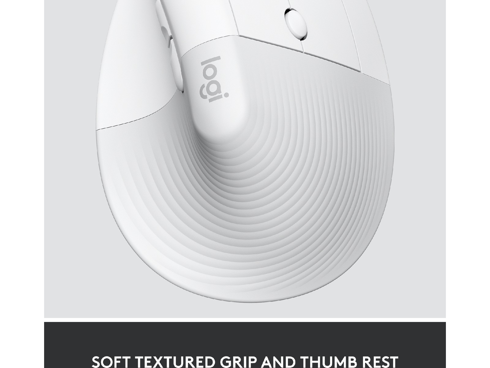 Logitech Lift Vertikal Business mus (off-white) Mus