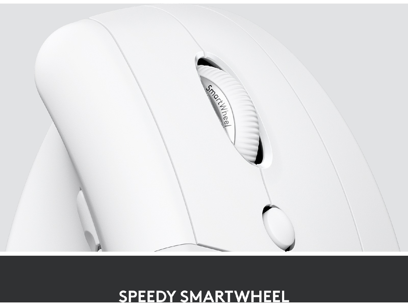 Logitech Lift Vertikal Business mus (off-white) Mus
