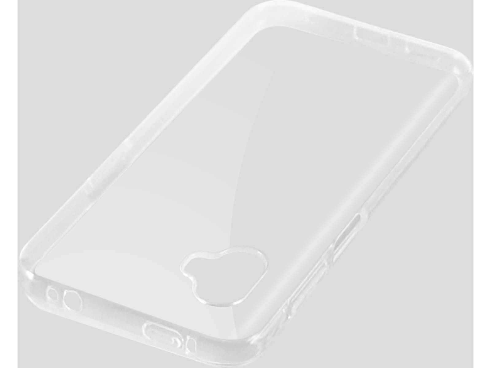 iiglo Galaxy Xcover 6 Pro Silikondeksel (gjennomsiktig) Deksel til mobiltelefon