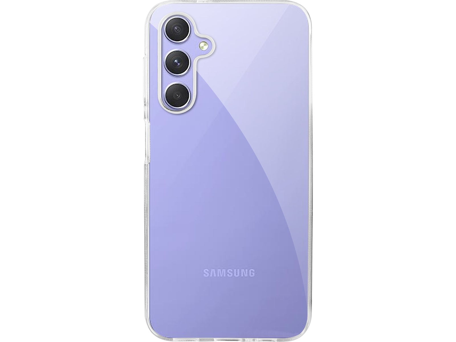 iiglo Galaxy A54 5G Silikondeksel (gjennomsiktig) Deksel til mobiltelefon
