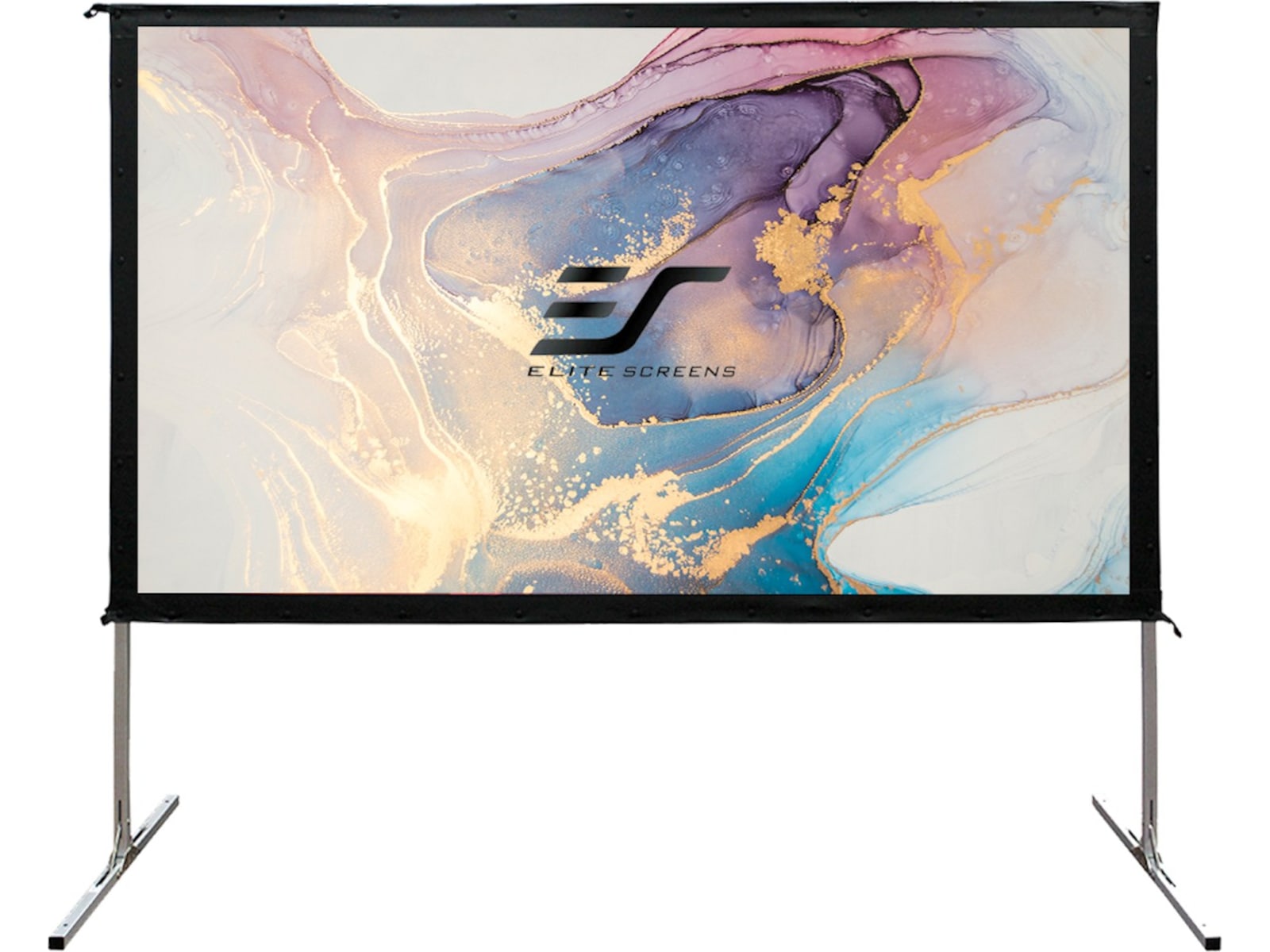 Elite Screens 120" portabelt utendørs lerret Projektorlerret