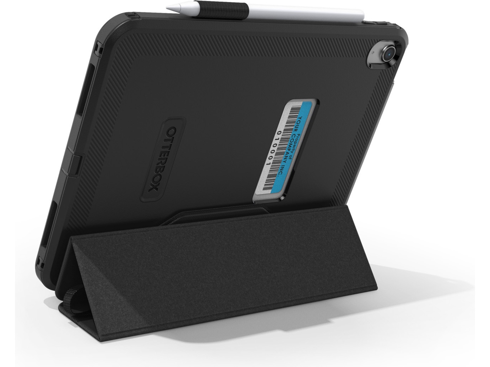 OtterBox iPad 10,9" / 11" Defender Folio - ProPack (sort) Deksel til nettbrett