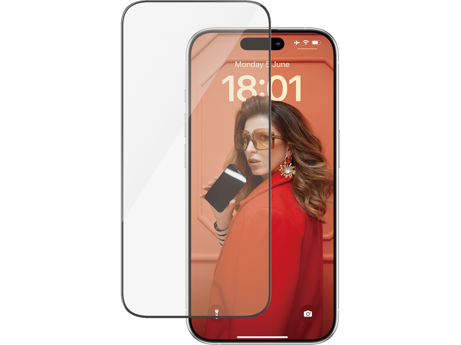 Panzerglass iPhone 15 Pro Skjermbeskytter Skjermbeskyttelse