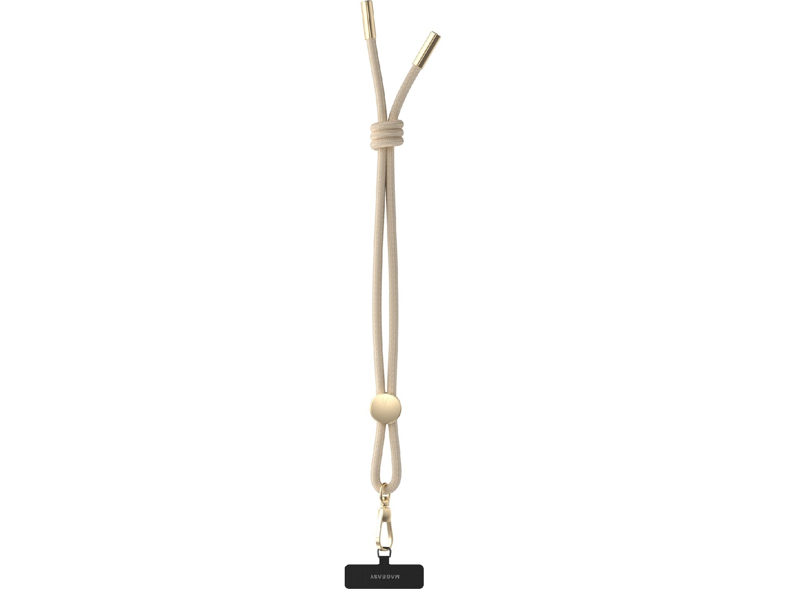 Mageasy Håndleddsrem med stroppkort (beige) Annet tilbehør til mobil