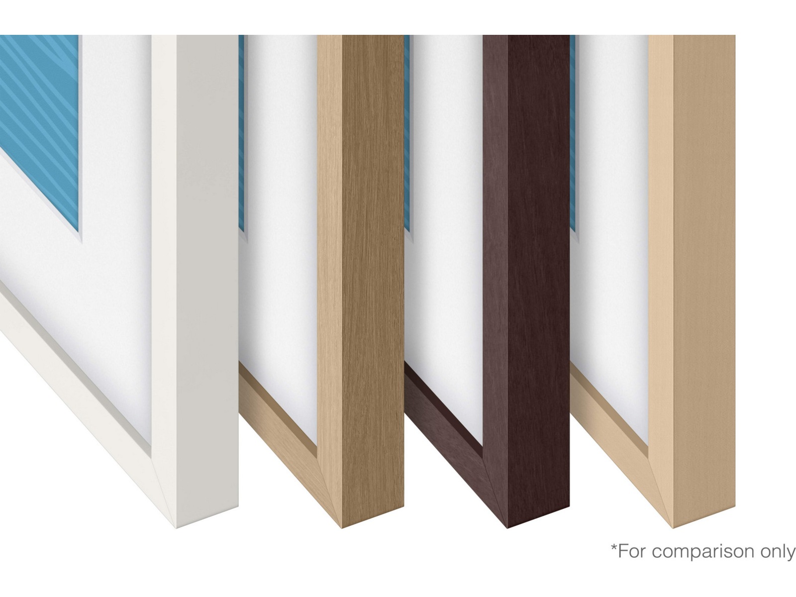 Samsung 55" ramme til The Frame (2021-2025, hvit) TV-ramme & tilbehør