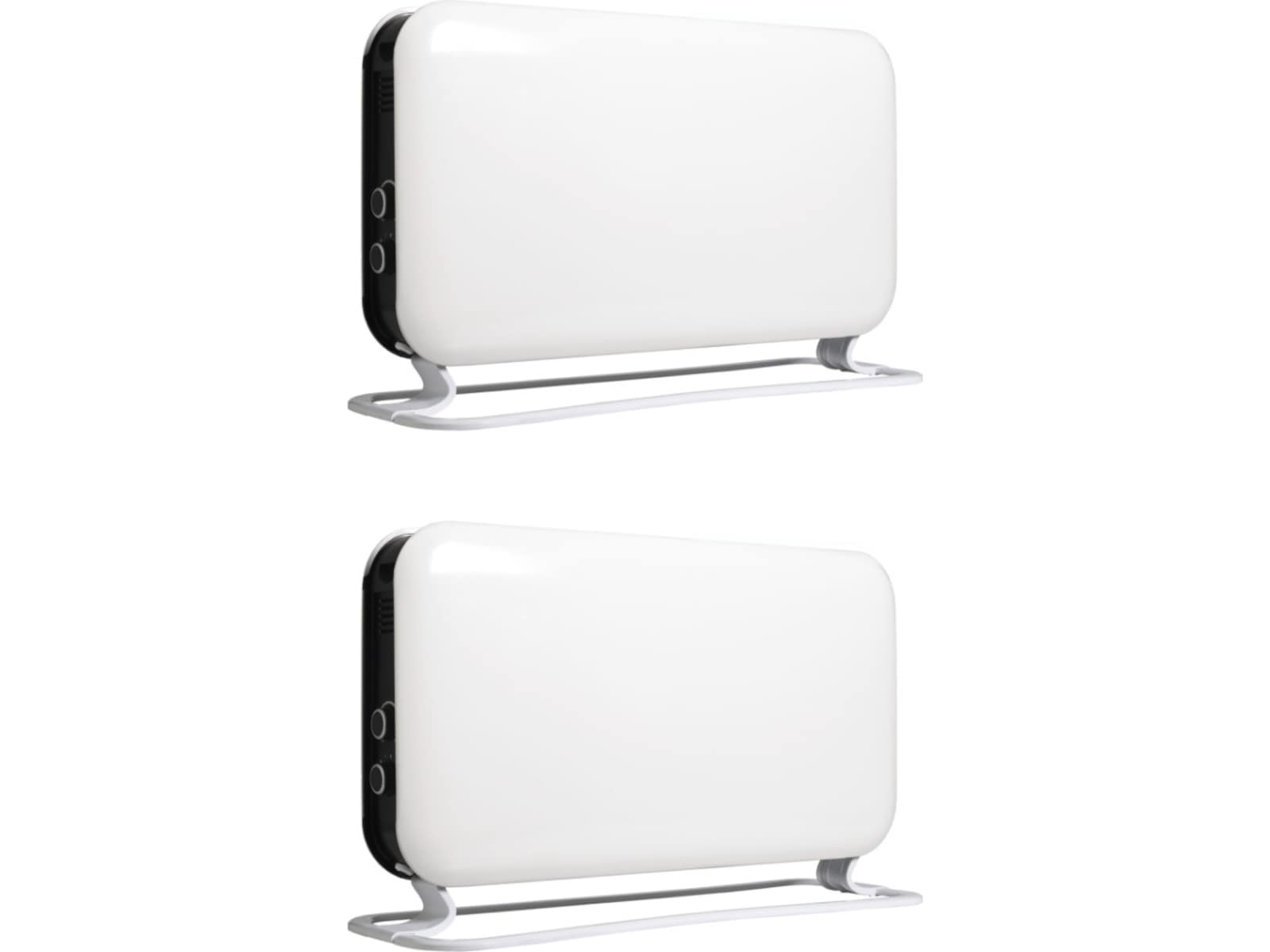 Mill Instant gulvovn 2000W Mec (hvit) 2-pack Frittstående varmeovner