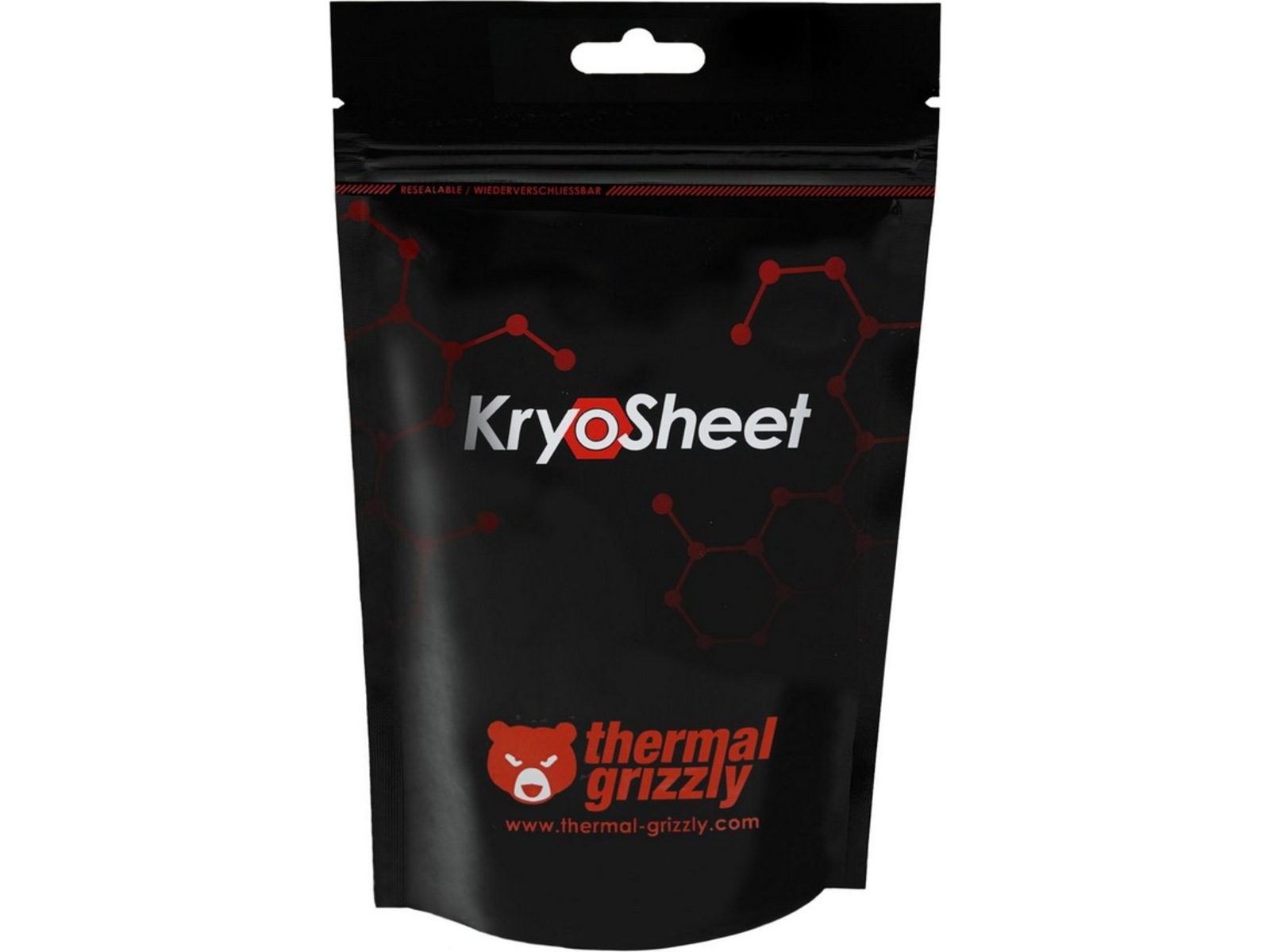 Thermal Grizzly KryoSheet 33x33 mm Kjølepad Kjølepasta