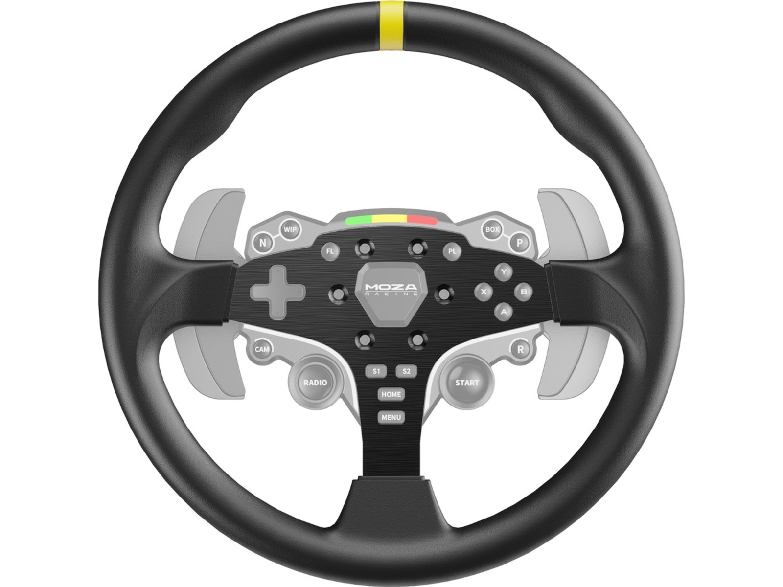 Moza Racing 12-inch Round Wheel Mod for ES Ratt & pedaler