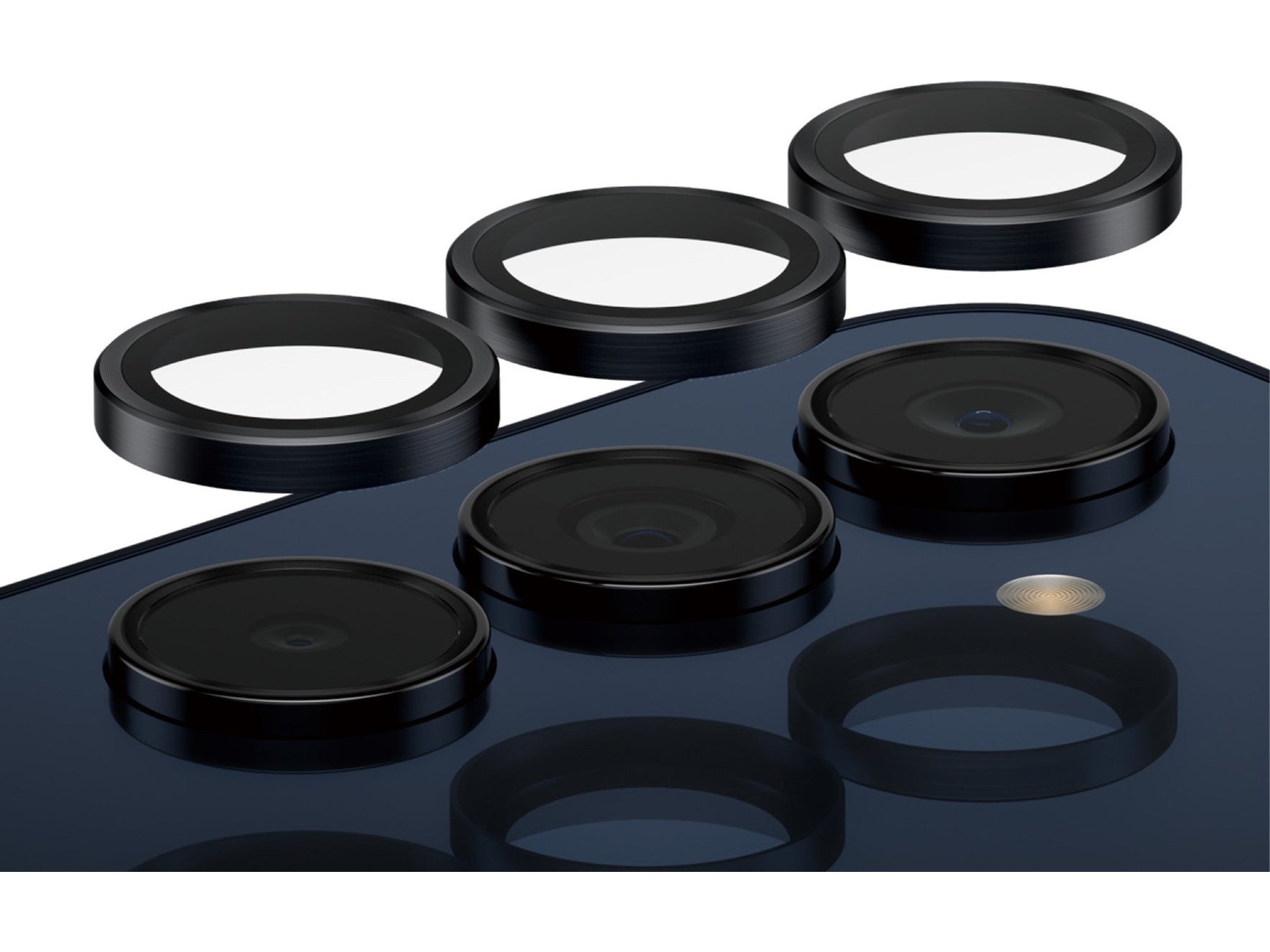 PanzerGlass Galaxy A34 Hoops Linsebeskytter (sort) Skjermbeskyttelse