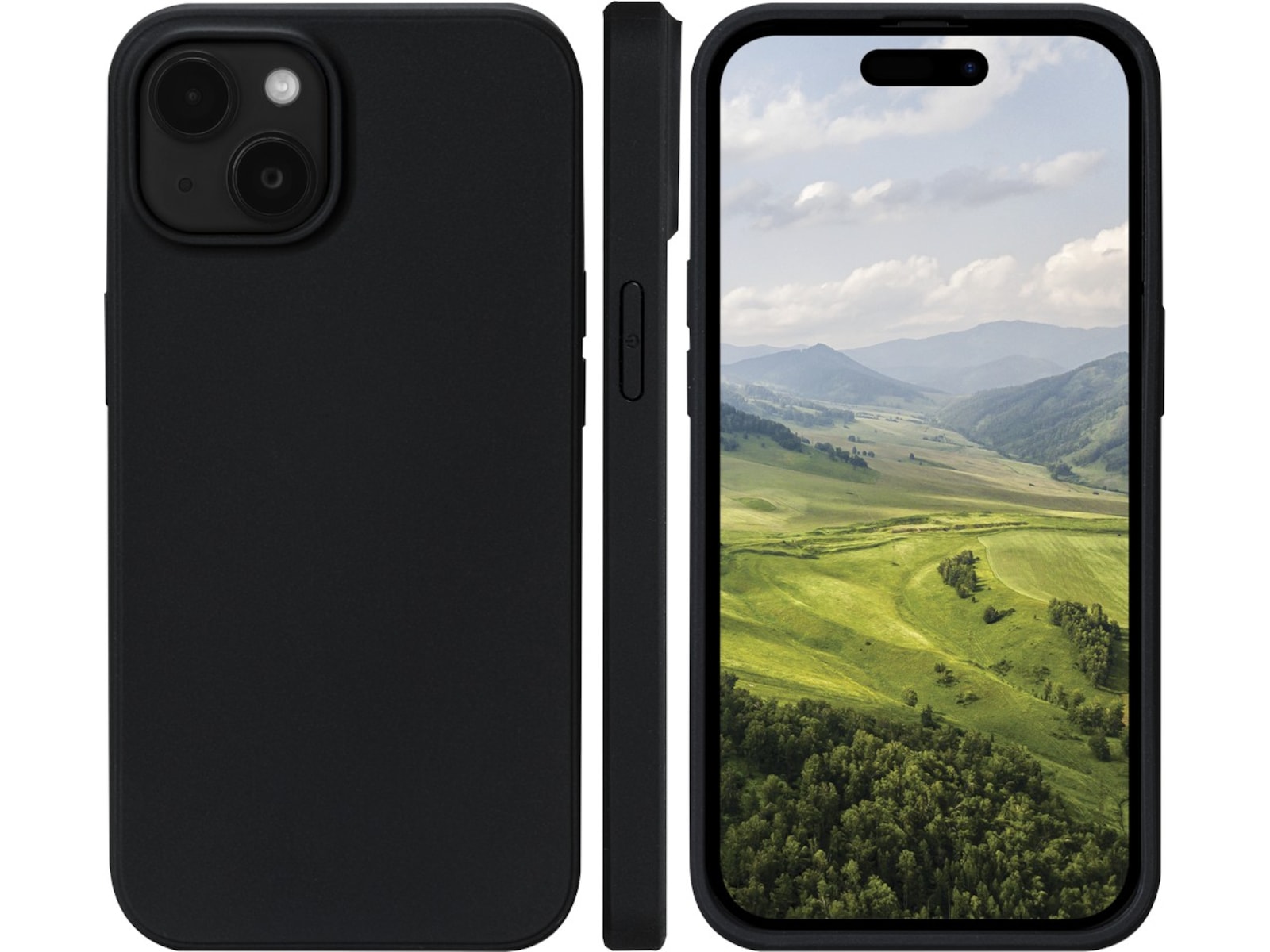 dbramante1928 iPhone 15 Nuuk deksel (sort) Bulk Deksel til mobiltelefon