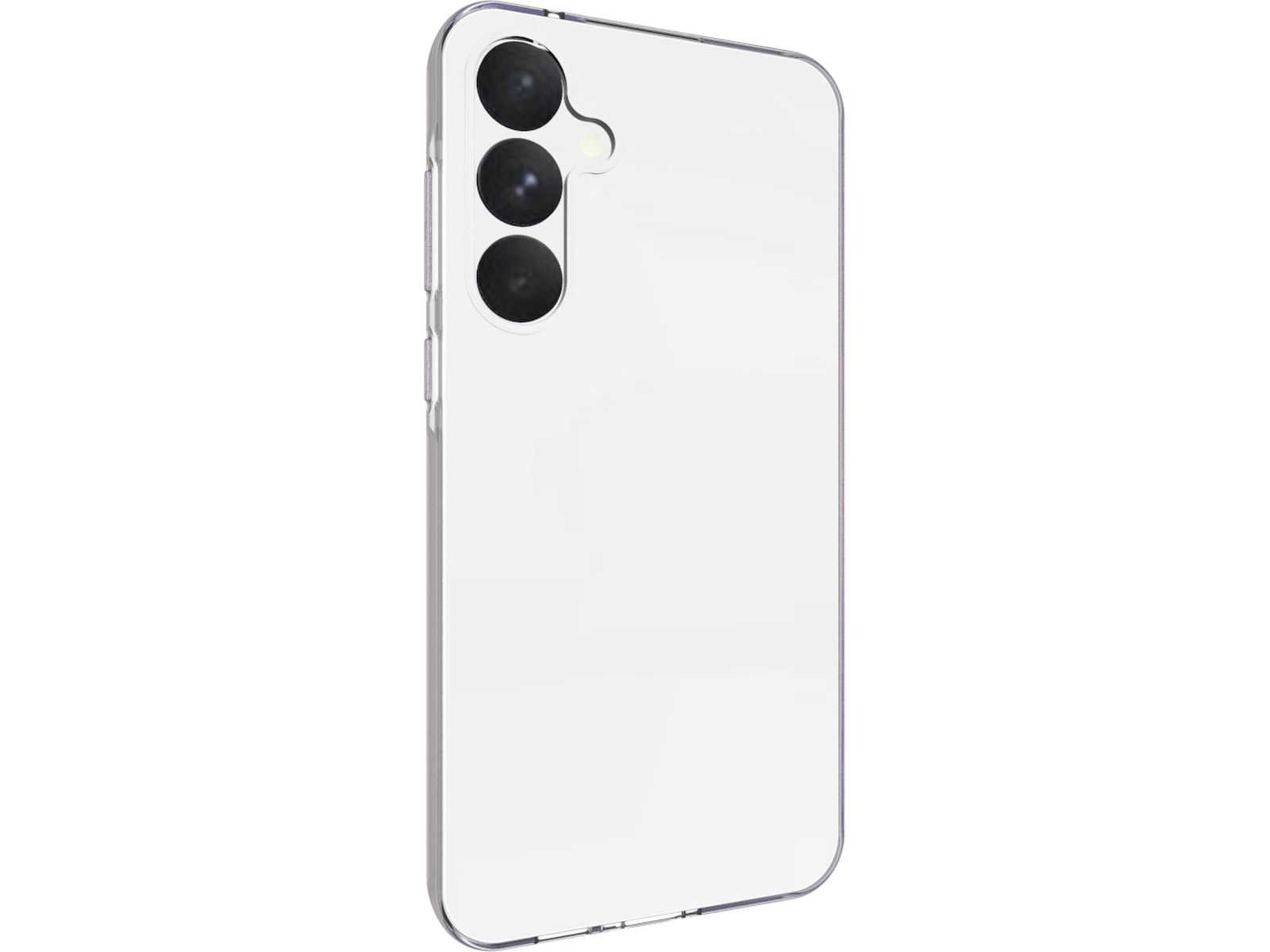 iiglo Samsung Galaxy A55 Silikondeksel (gjennomsiktig) Deksel til mobiltelefon