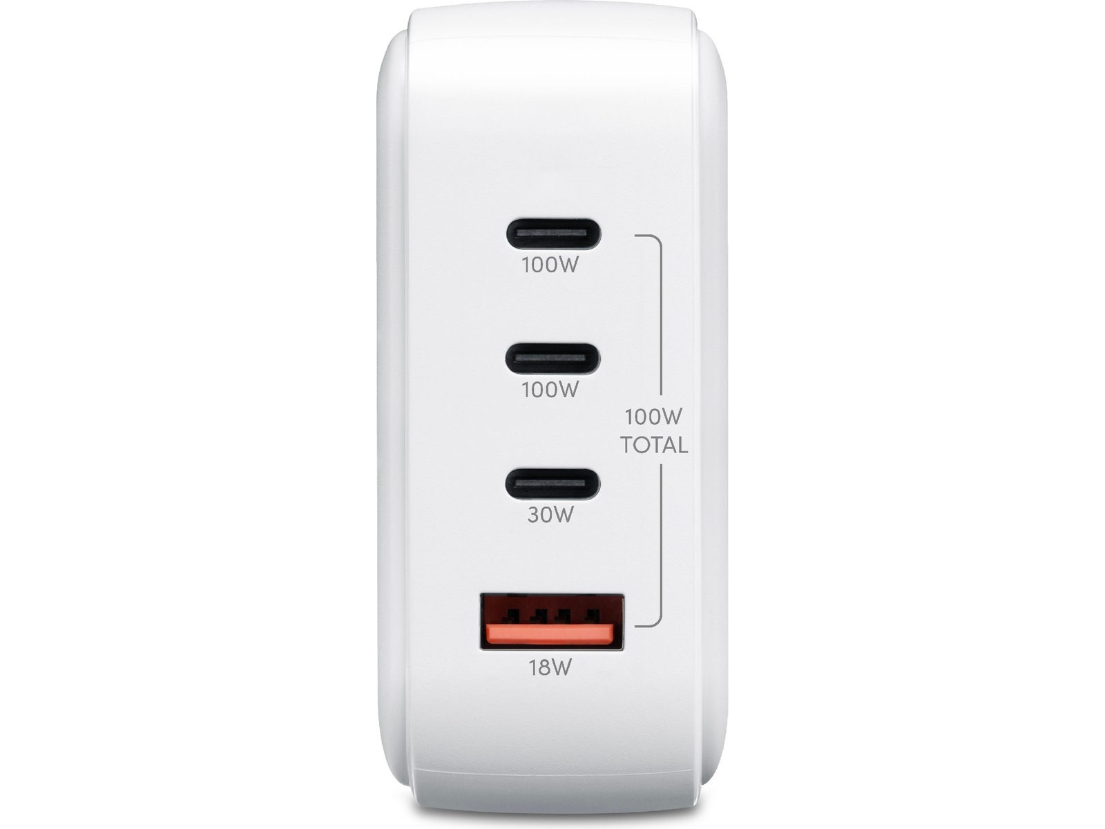 Andersson 100W Vegglader (hvit) Mobilladere