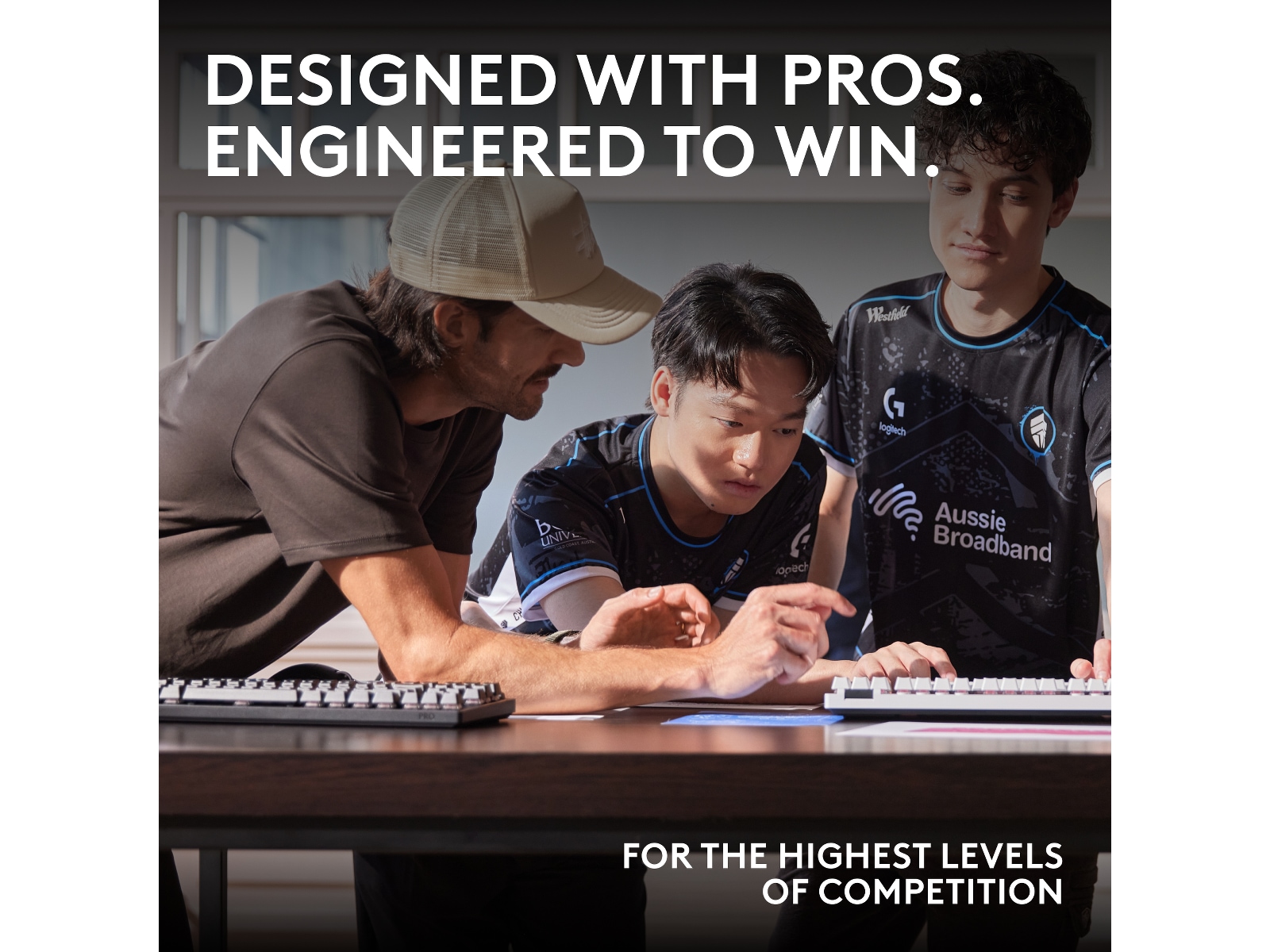 Logitech G Pro X 60 Lightspeed Tactile trådløst gamingtastatur (hvit) Gamingtastatur