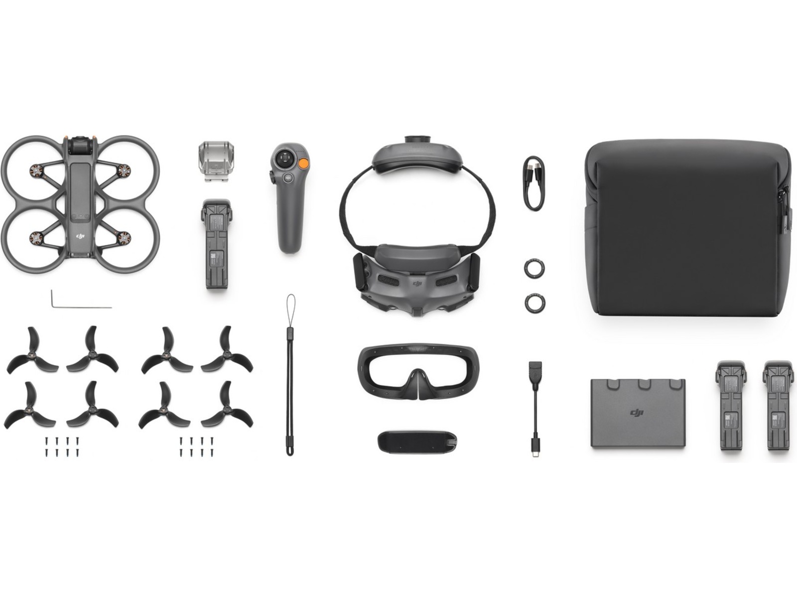 DJI Avata 2 Fly More Combo (Three Batteries) Droner