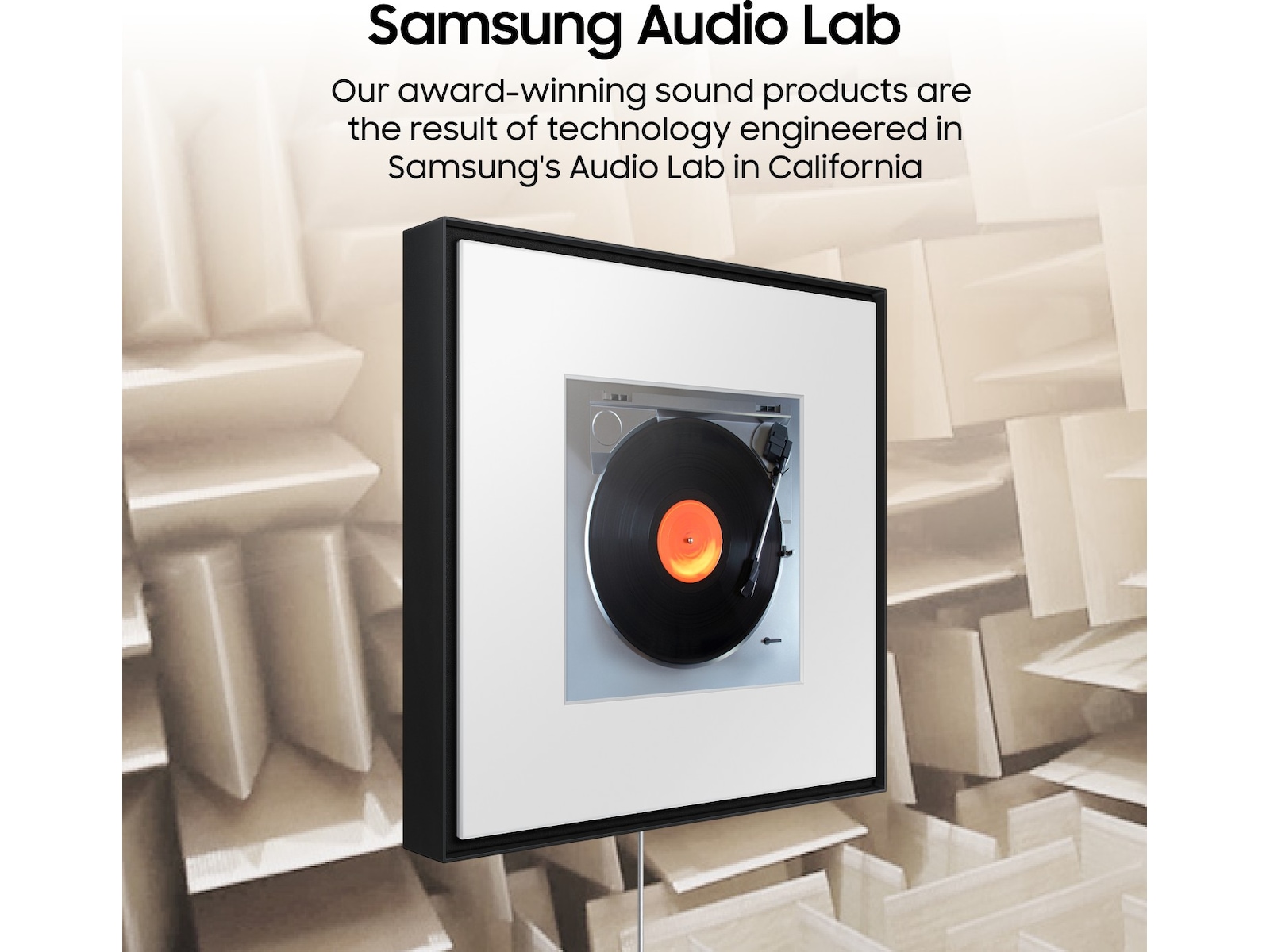 Samsung Music Frame HW-LS60D/XE Høyttalere