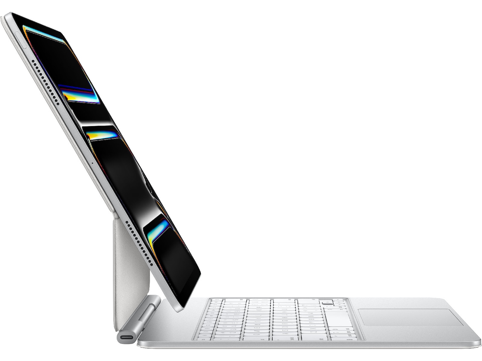 Apple iPad Pro 13" Magic Keyboard 13 (white) Tastatur og stylus