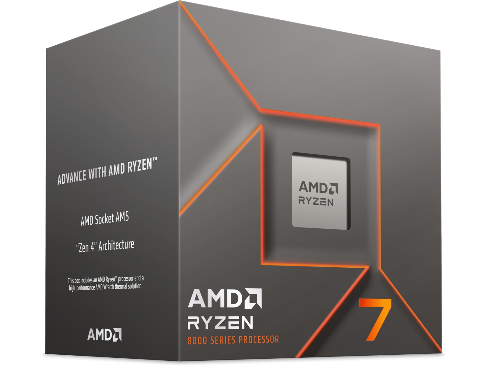 AMD Ryzen 7 8700F CPU Prosessorer