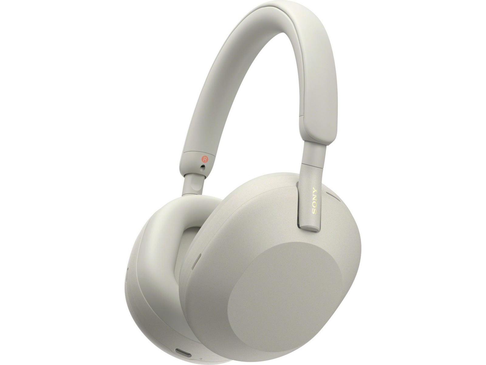 Sony WH-1000XM5 trådløse hodetelefoner, Over-Ear (sølv) Hodetelefoner