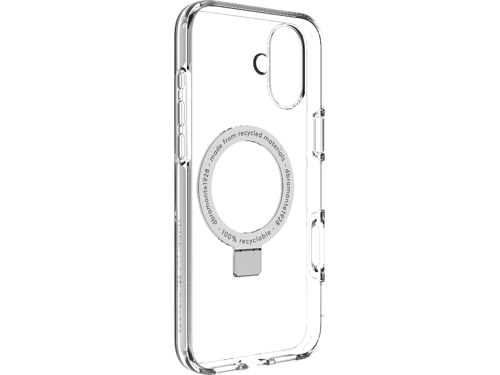 dbramante1928 iPhone 16 Plus Iceland Ultra D3O deksel (gjennomsiktig) Deksel til mobiltelefon