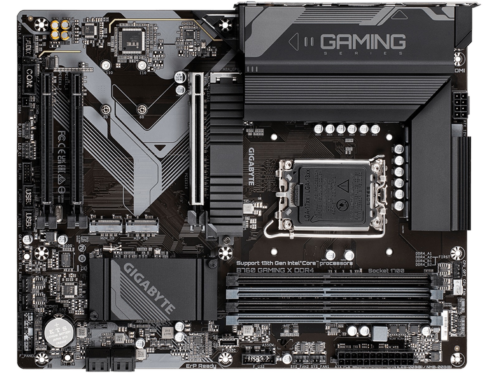 GIGABYTE B760 GAMING X DDR4 Hovedkort Intel Socket