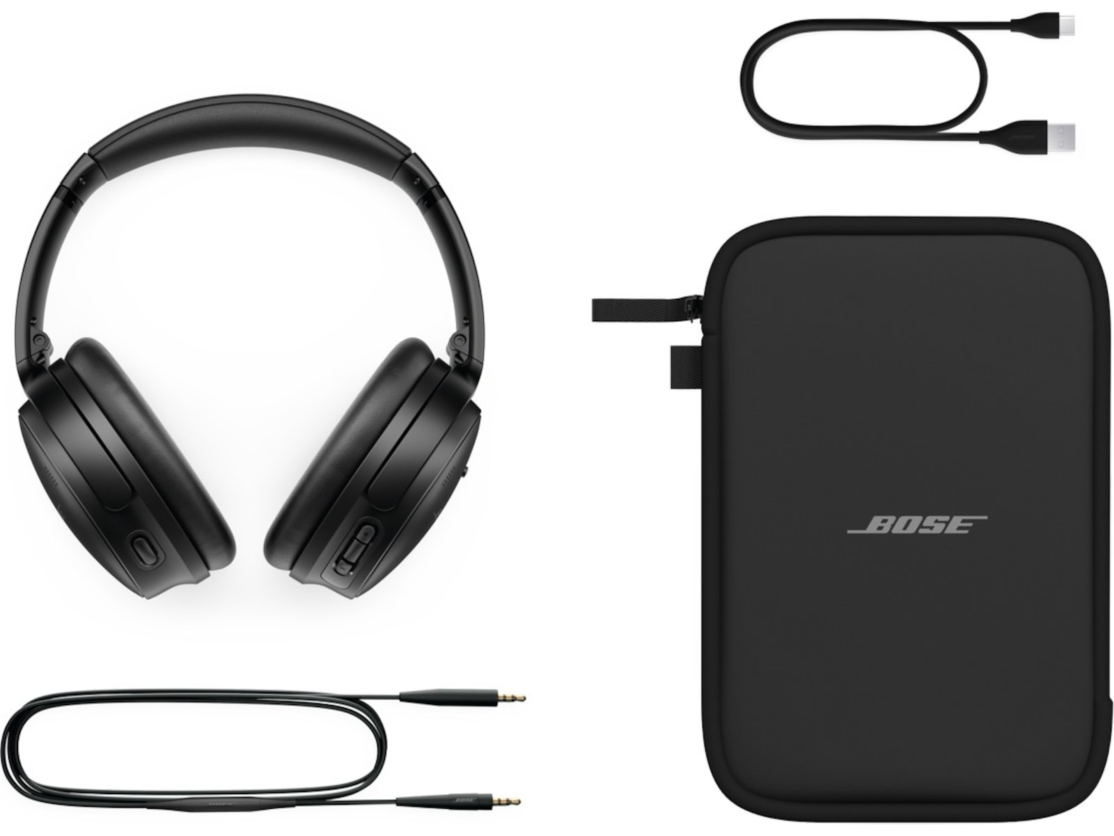Bose QuietComfort SC trådløse hodetelefoner, Over-Ear (sort) Hodetelefoner