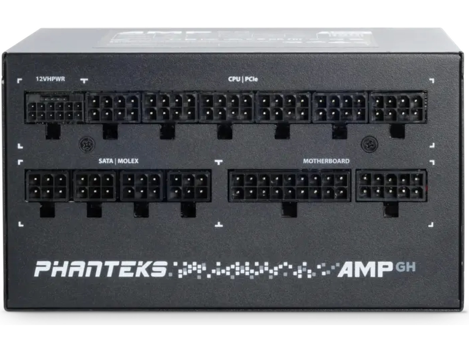 Phanteks AMP GH 850W Gold PSU (sort) Enheter
