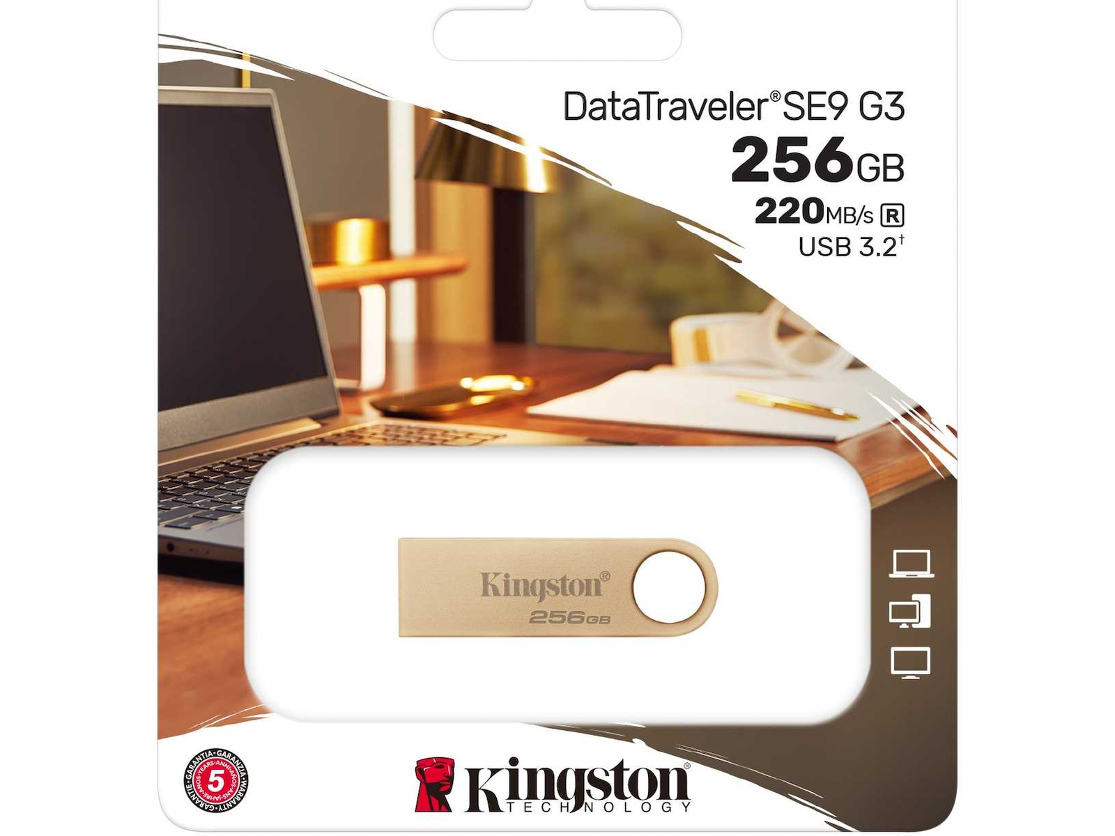 Kingston DataTraveler DTSE9 256GB Minnepenn / USB