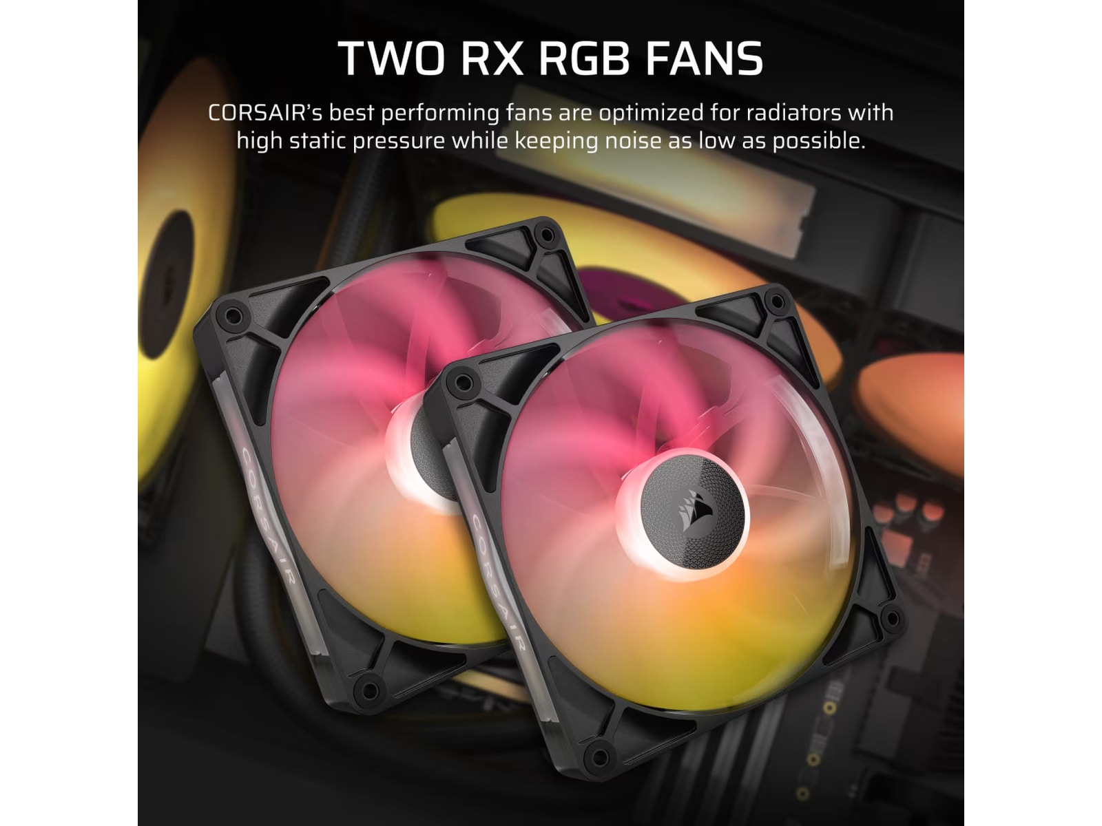 Corsair iCUE LINK Titan 280 RX RGB AIO Kjøler (sort) CPU - Vannkjøling