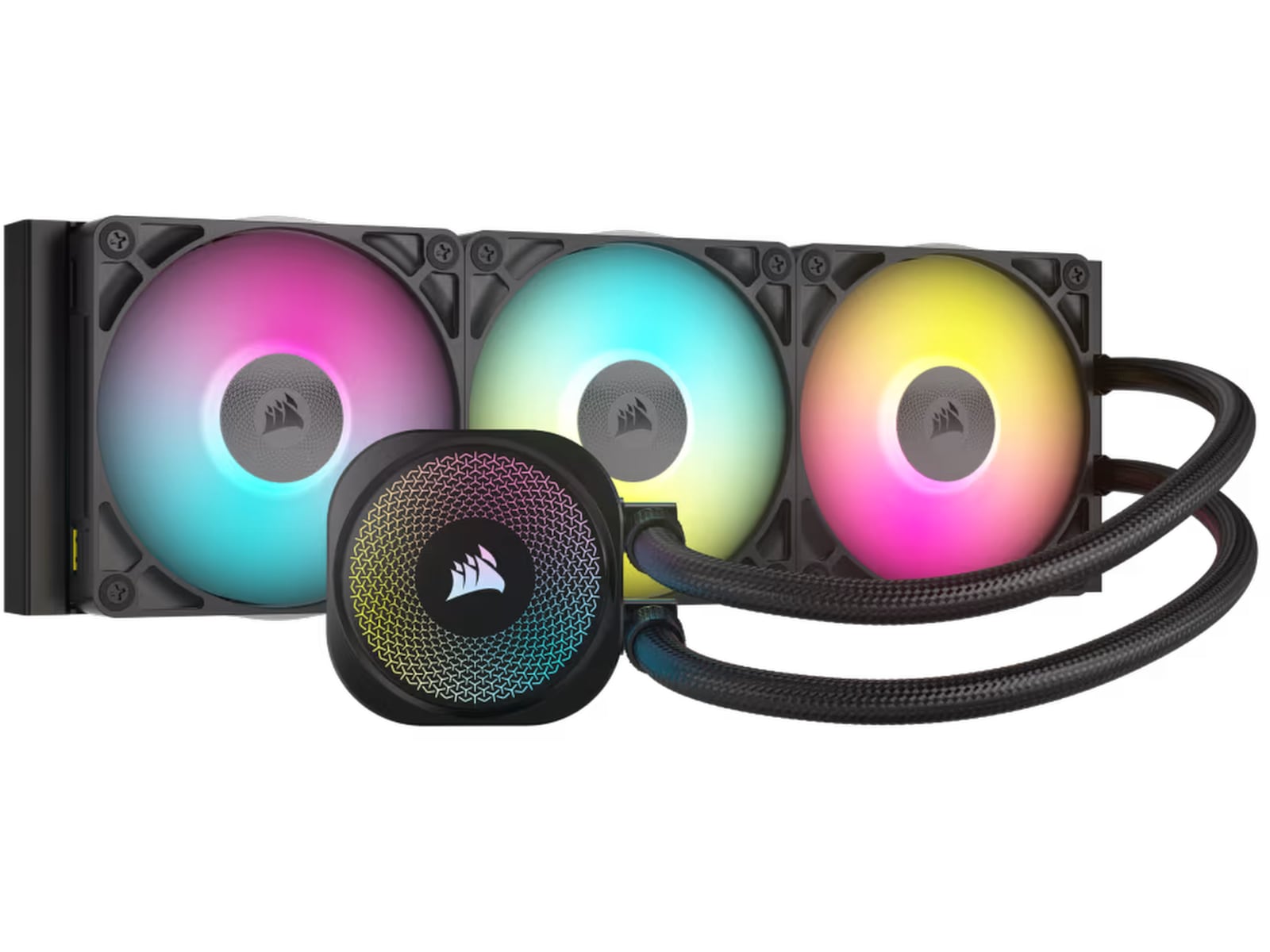 Corsair iCUE LINK Titan 360 RX RGB AIO Kjøler (sort) CPU - Vannkjøling