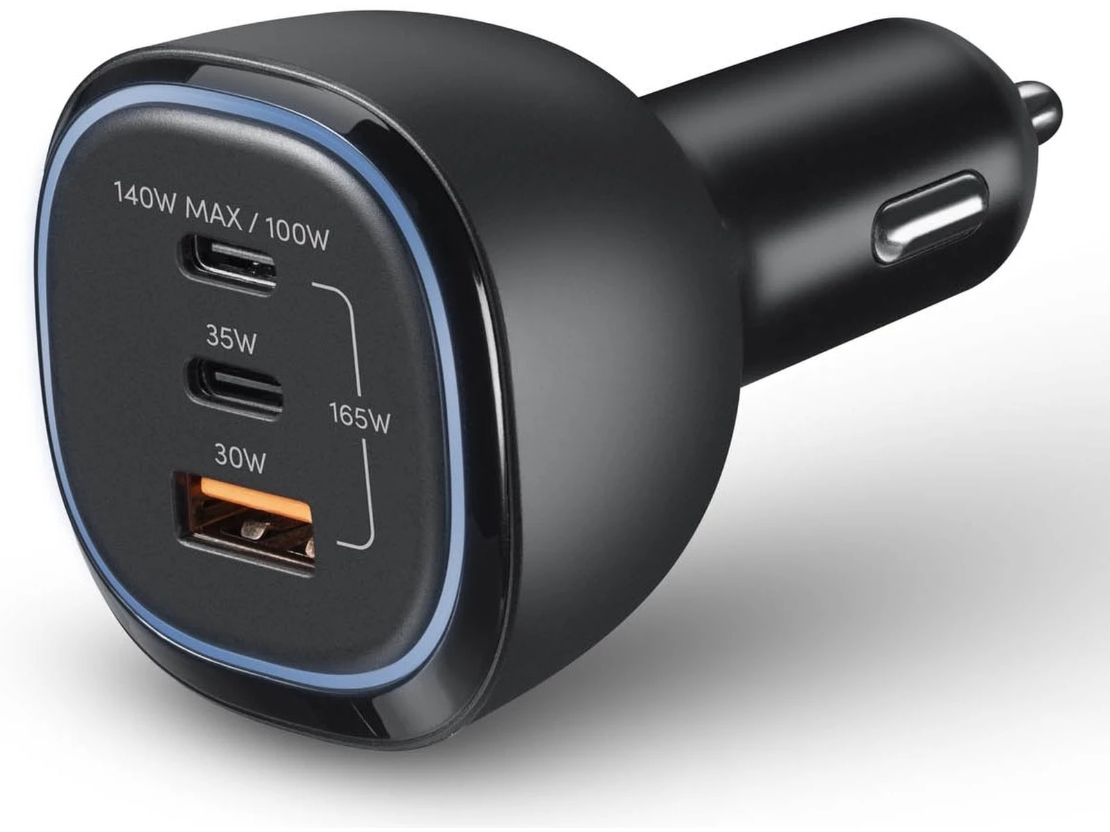 Andersson 165W Billader (sort) Mobilladere