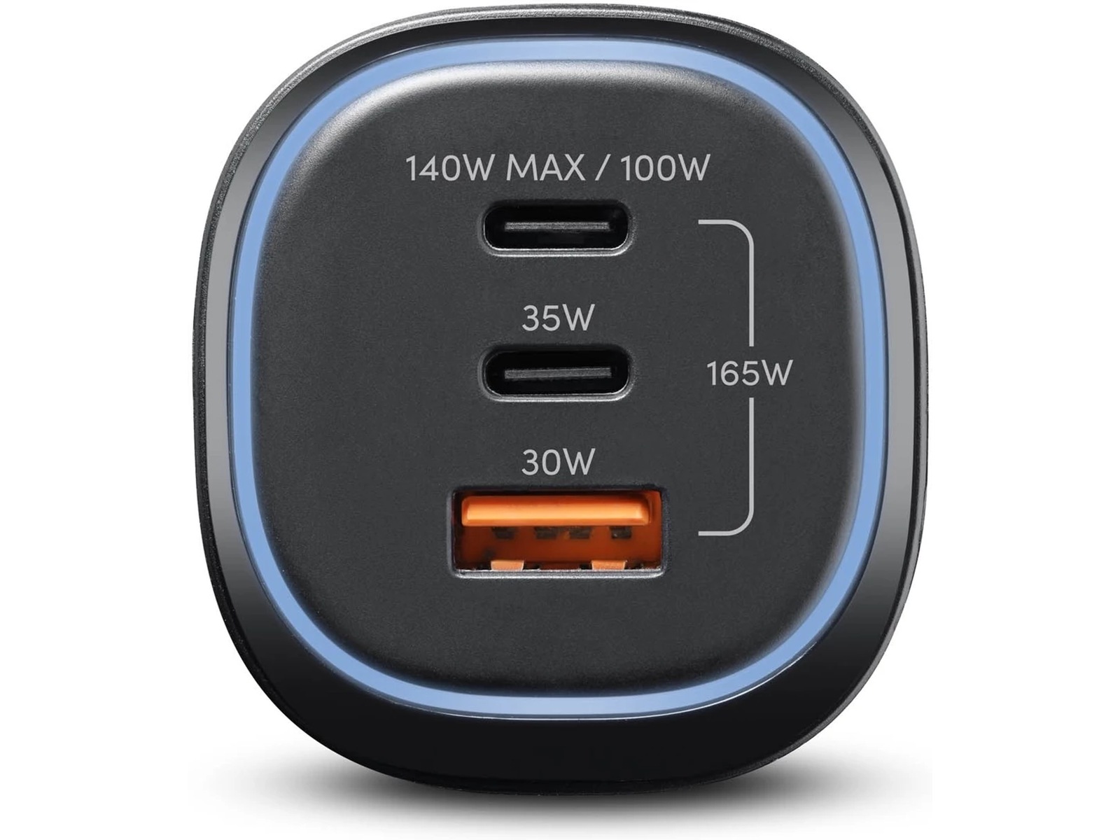 Andersson 165W Billader (sort) Mobilladere