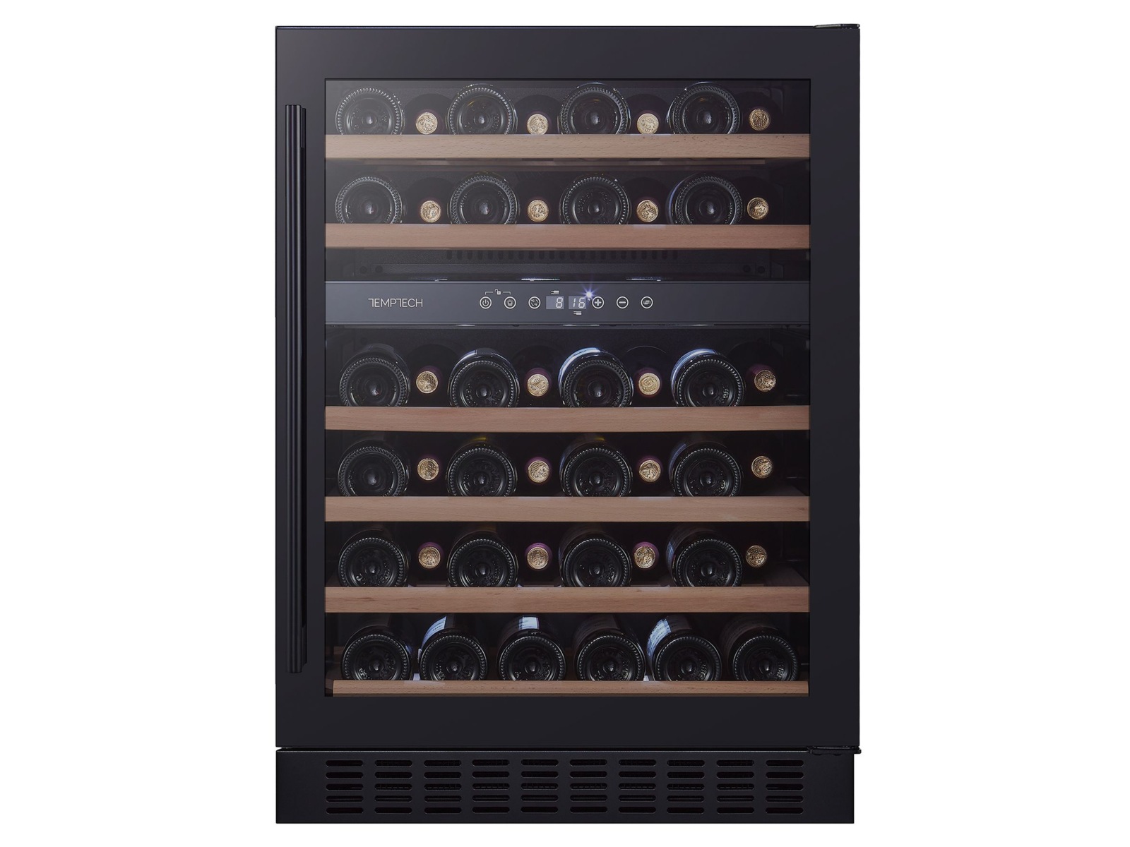 Temptech Classique CLX60DB vinskap (46 flasker) Frittstående vinskap