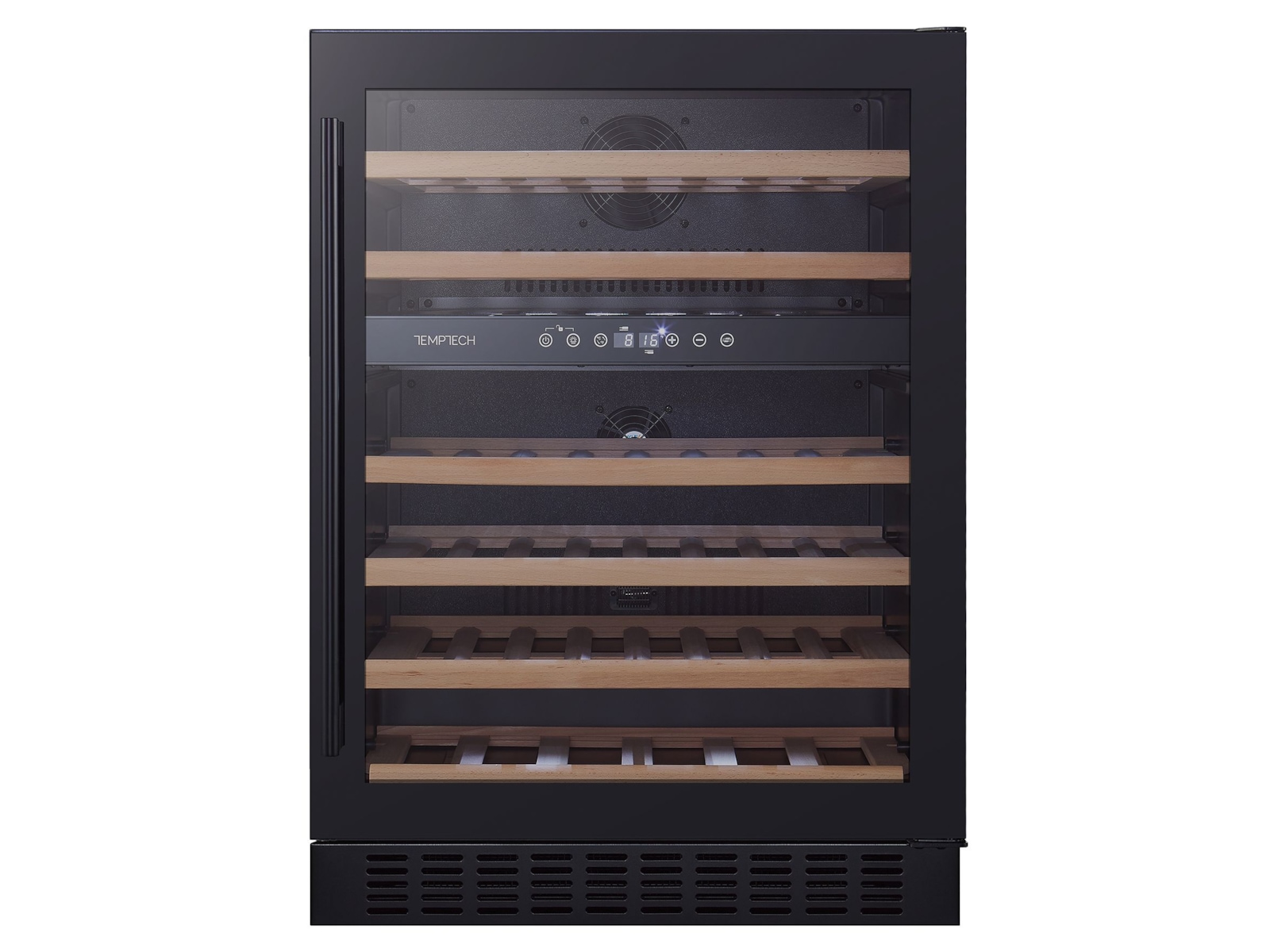 Temptech Classique CLX60DB vinskap (46 flasker) Frittstående vinskap