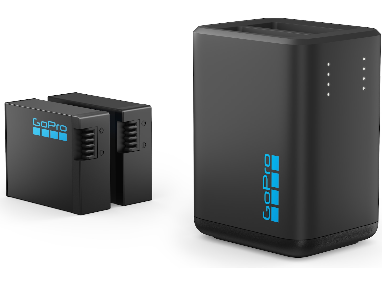 GoPro Dual Battery Charger (HERO13 Black) Tilbehørssett til kamera