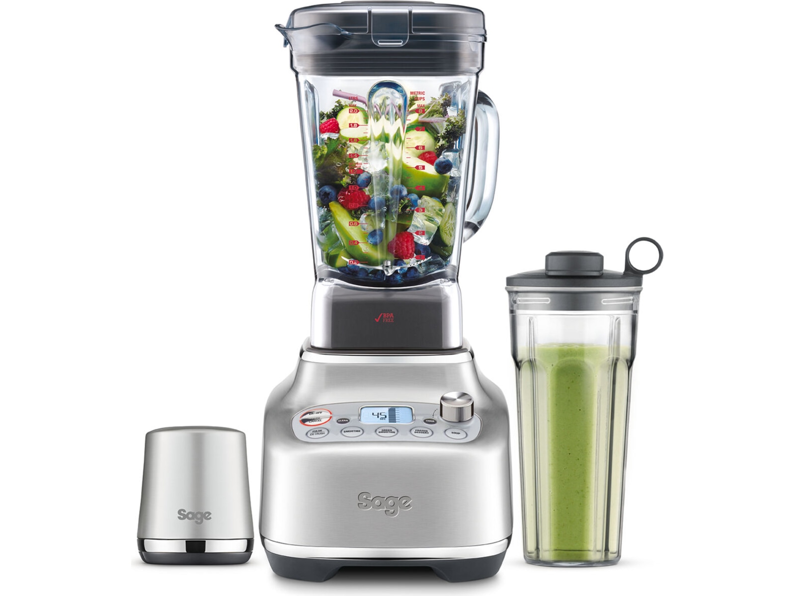 Sage Super Q Blender (børstet stål) Blendere