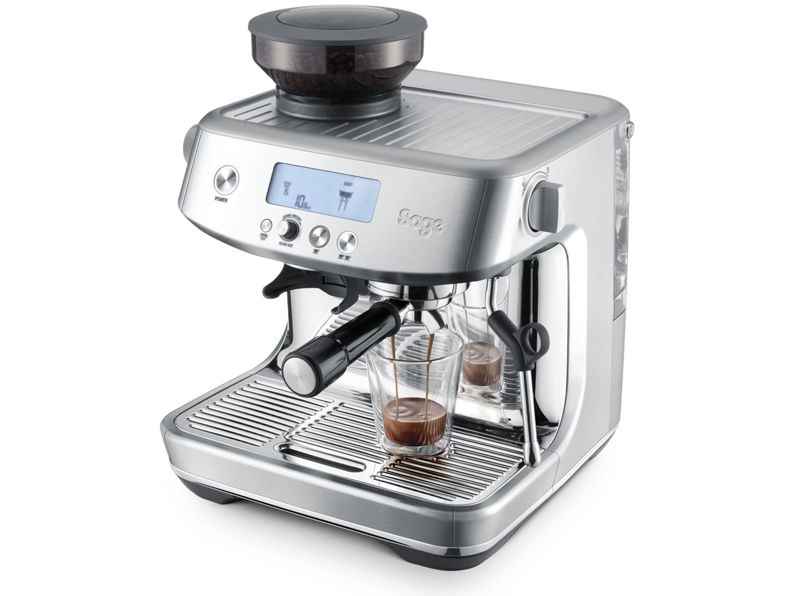 Sage Barista PRO Espressomaskin (børstet stål) Espressomaskiner