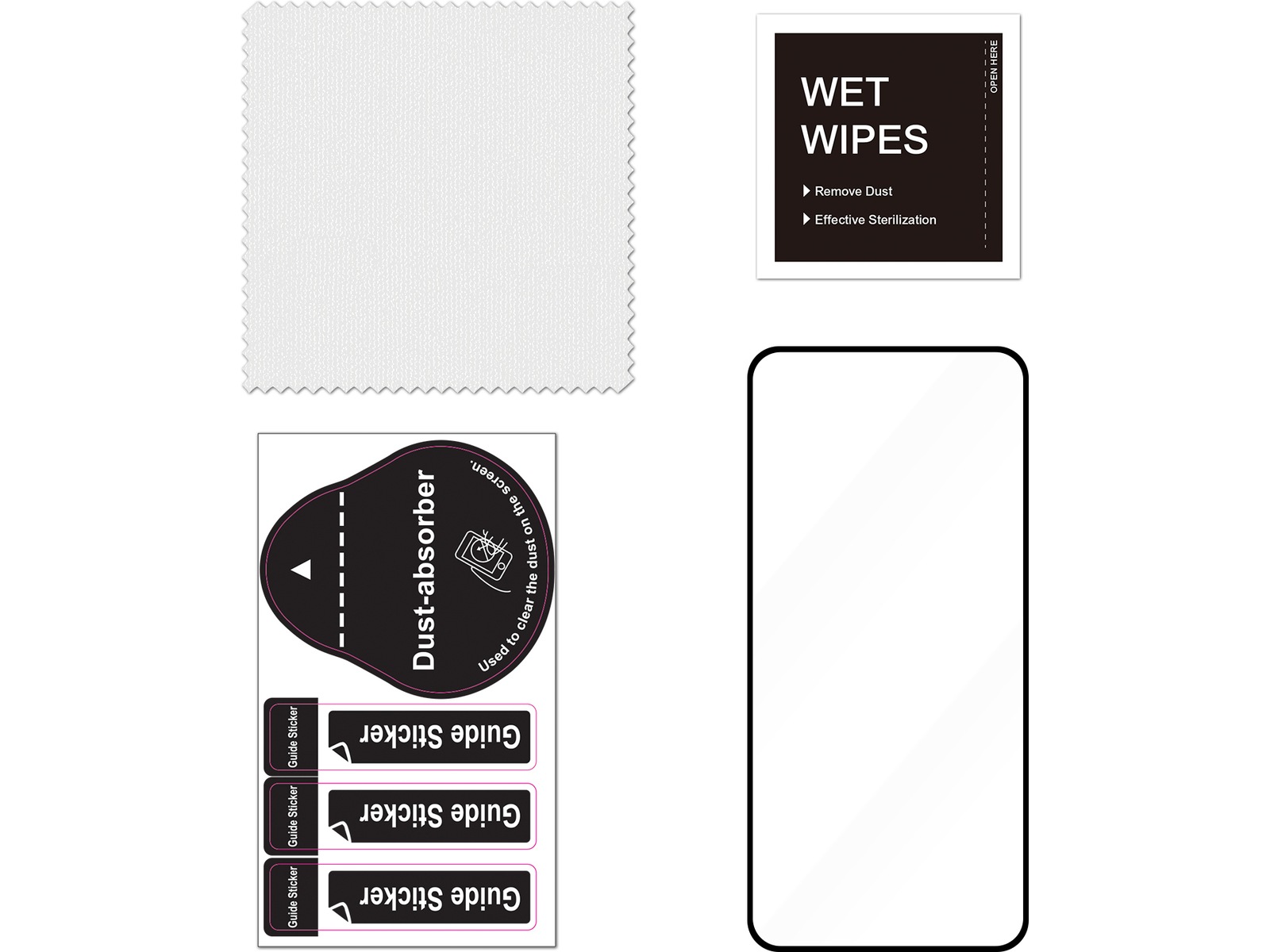 iiglo Galaxy A56 / A36 / S24 FE / S25 FE Glass skjermbeskytter Skjermbeskyttelse