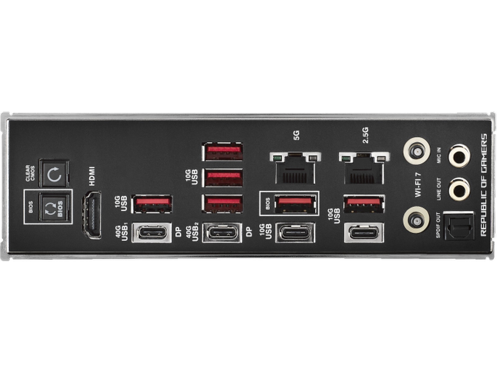 ASUS ROG Crosshair X870E Hero Hovedkort AMD Socket