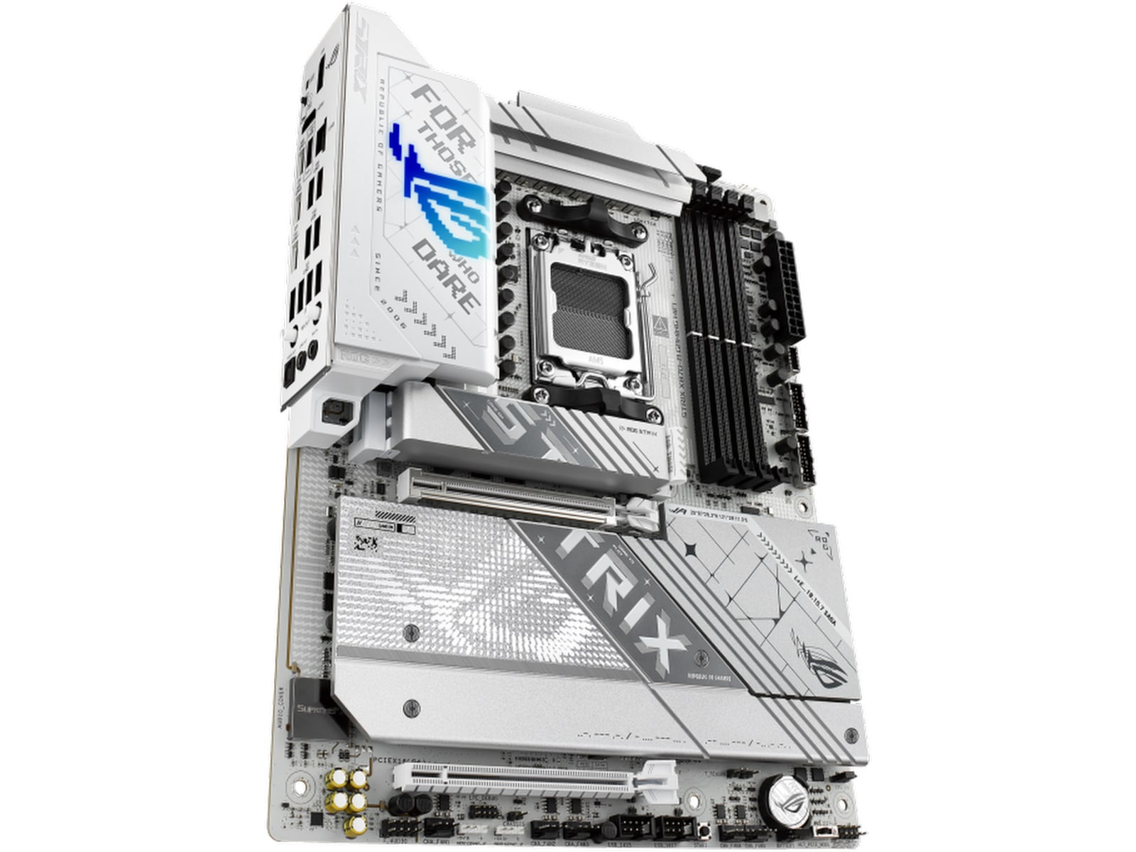ASUS ROG Strix X870-A GAMING WIFI Hovedkort (hvit) AMD Socket