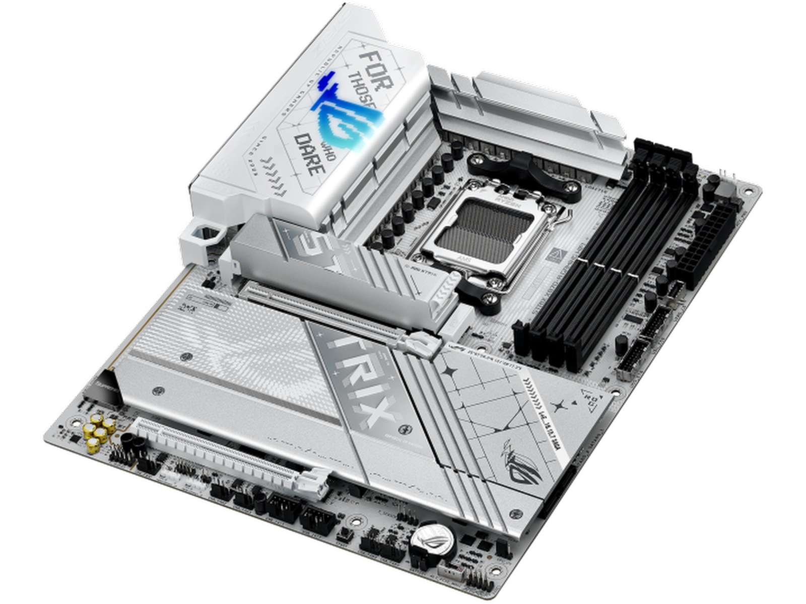 ASUS ROG Strix X870-A GAMING WIFI Hovedkort (hvit) AMD Socket