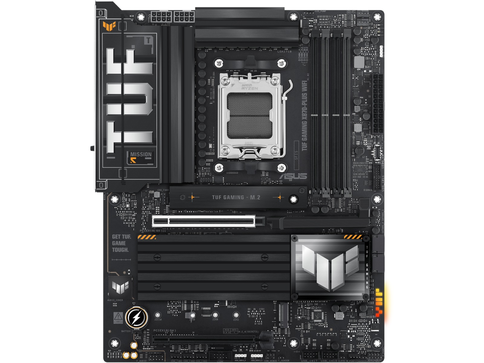 ASUS TUF Gaming X870-PLUS WIFI Hovedkort AMD Socket