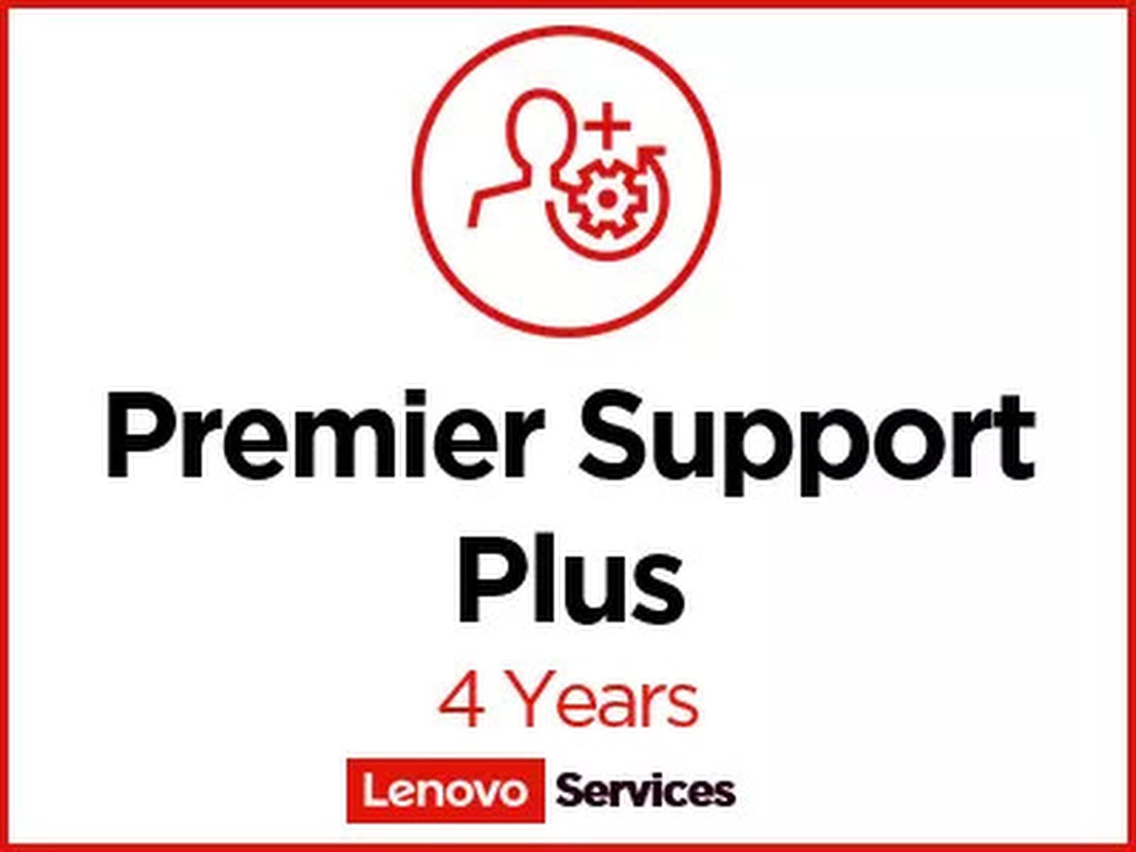 Lenovo Premier Support Plus Upgr. Utv. serviceavt. 4 år Garantiutvidelse