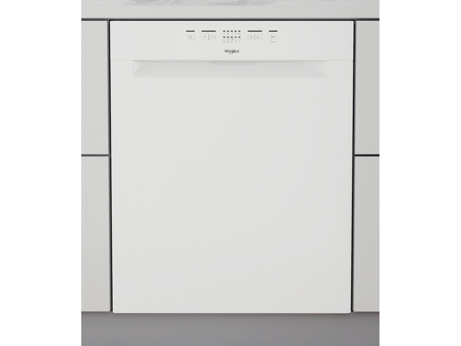 Whirlpool WUE 2B26 Oppvaskmaskin (hvit) Underbygd oppvaskmaskin