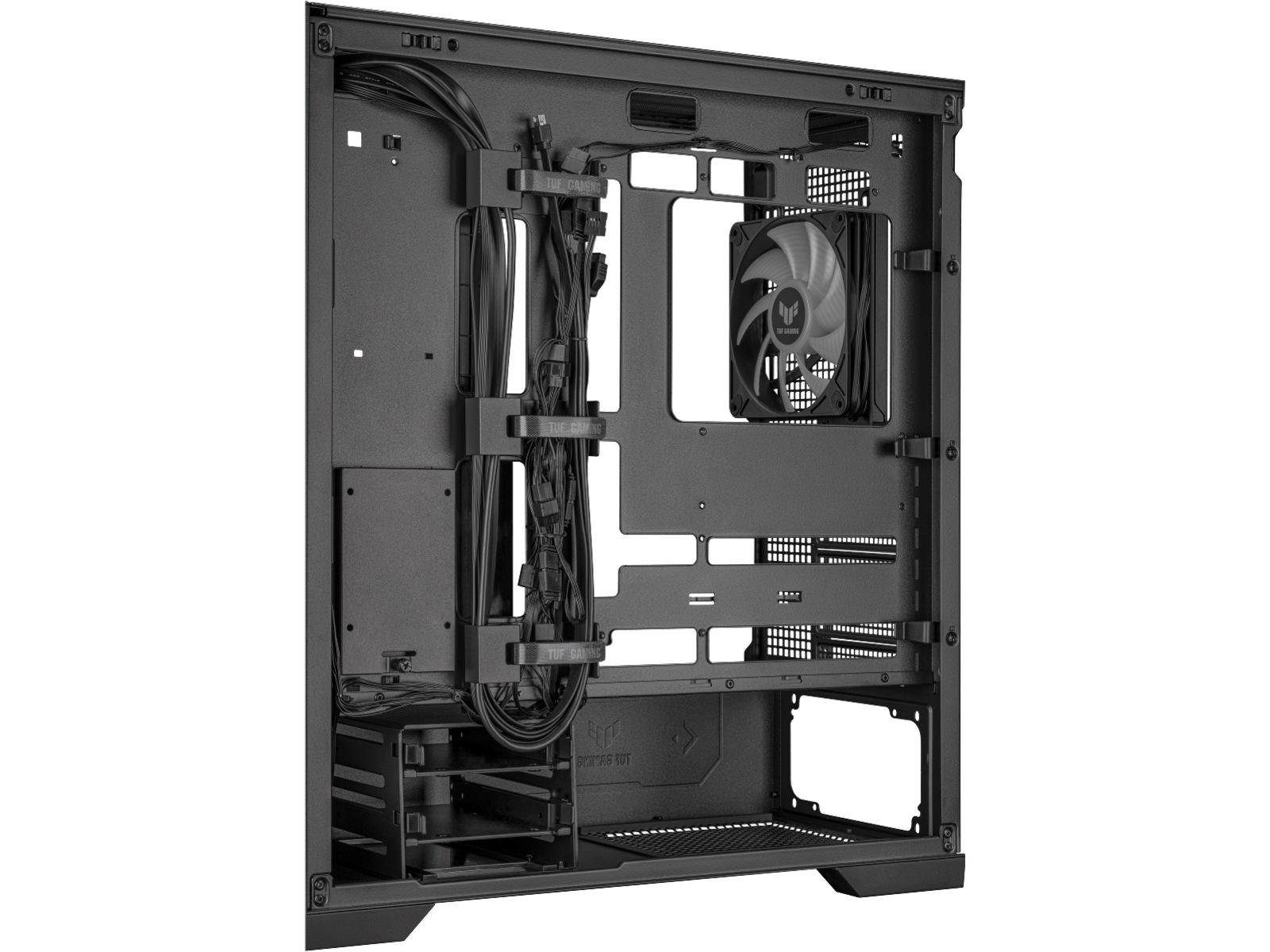 Asus TUF GAMING GT302 TG ARGB Mid Tower (sort) Midi tower