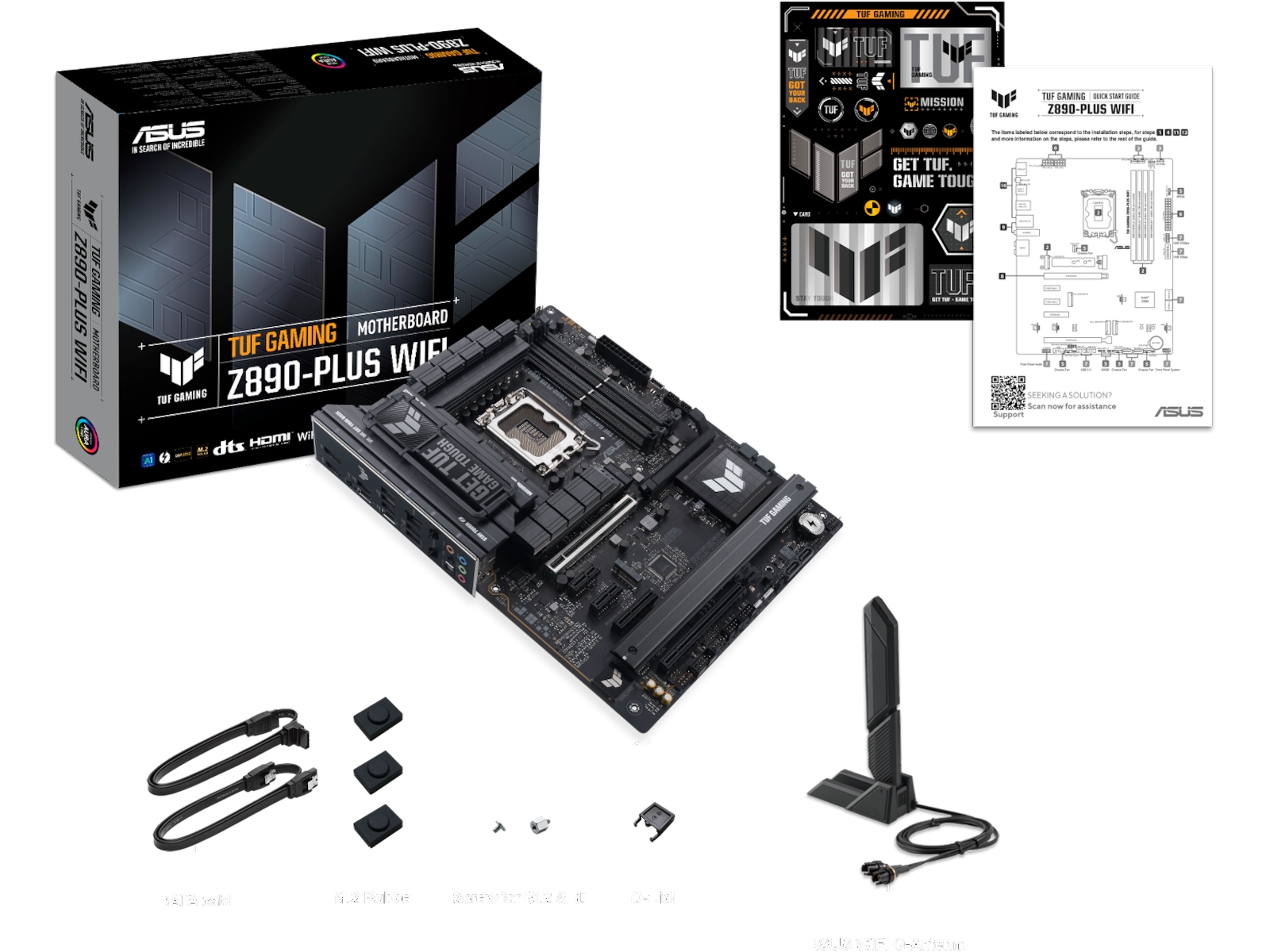 Asus TUF Gaming Z890-PLUS WIFI Hovedkort Intel Socket